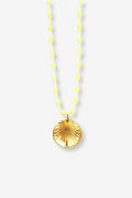 PAMPA // Le collier cordon coquillage