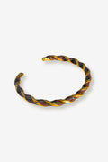TERRY CHOCOLAT // Le bracelet torsadé chocolat