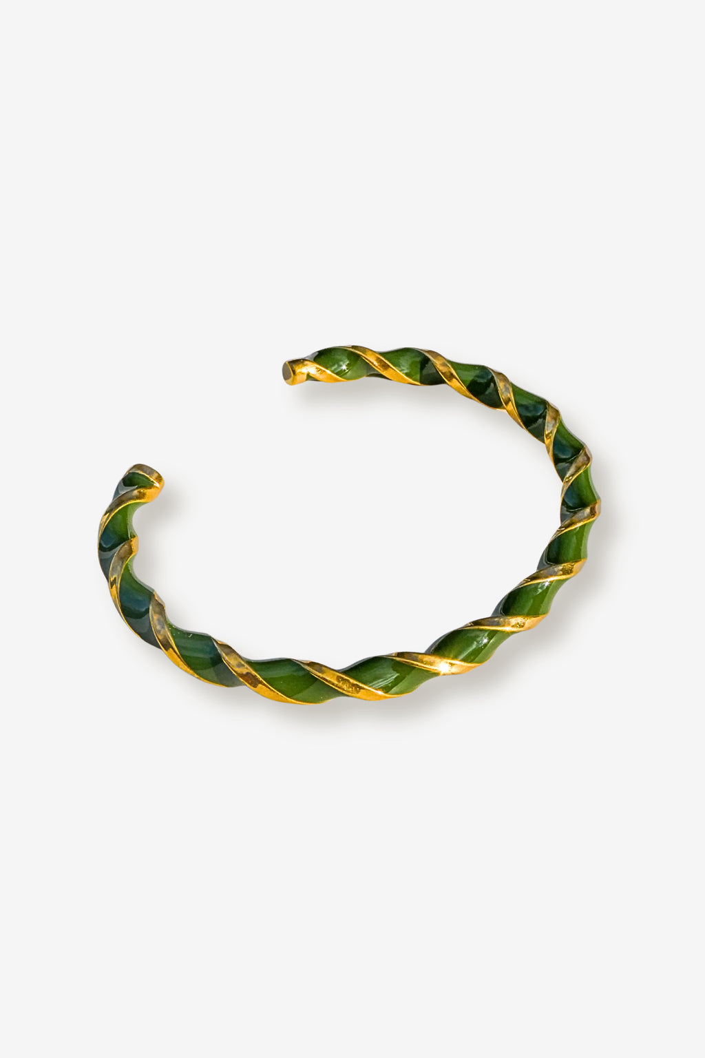 TERRY KHAKI // Le bracelet torsadé khaki