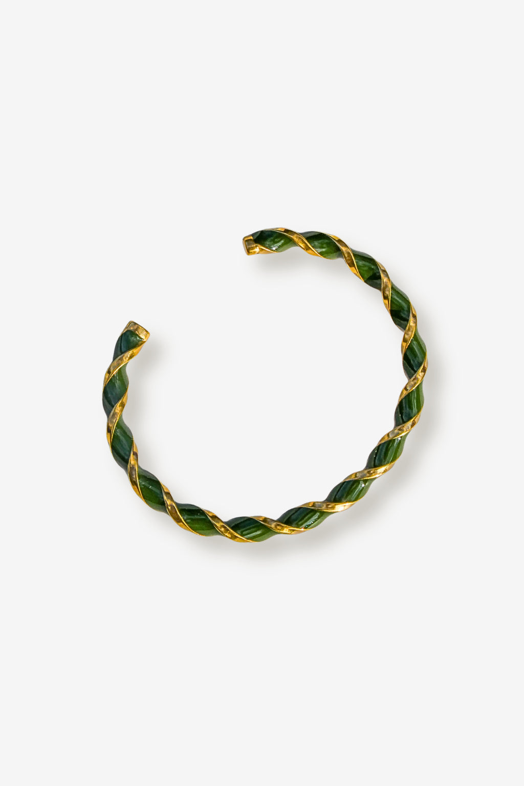 TERRY KHAKI // Le bracelet torsadé khaki