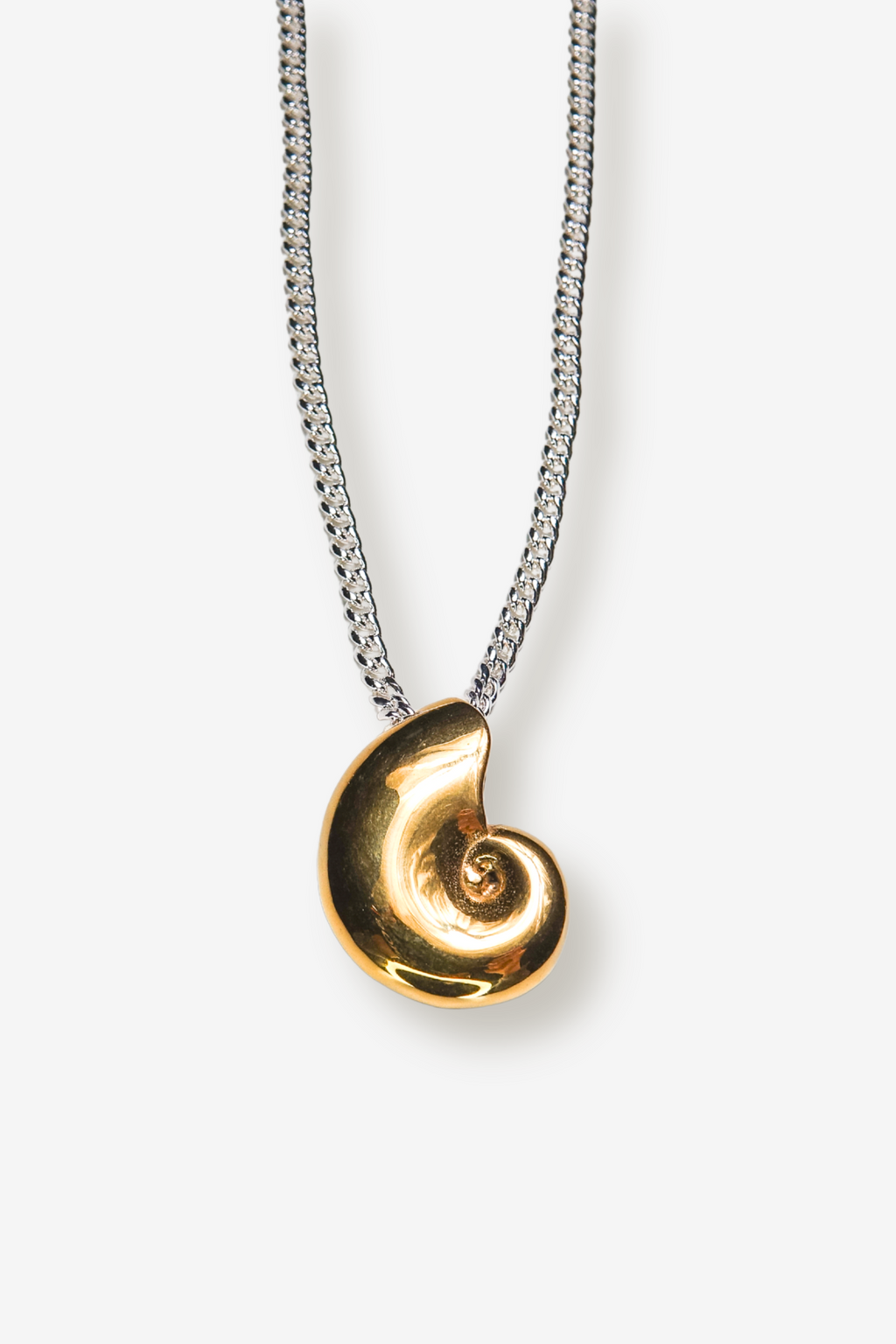 NAUTI // Le collier coquillage bicolore
