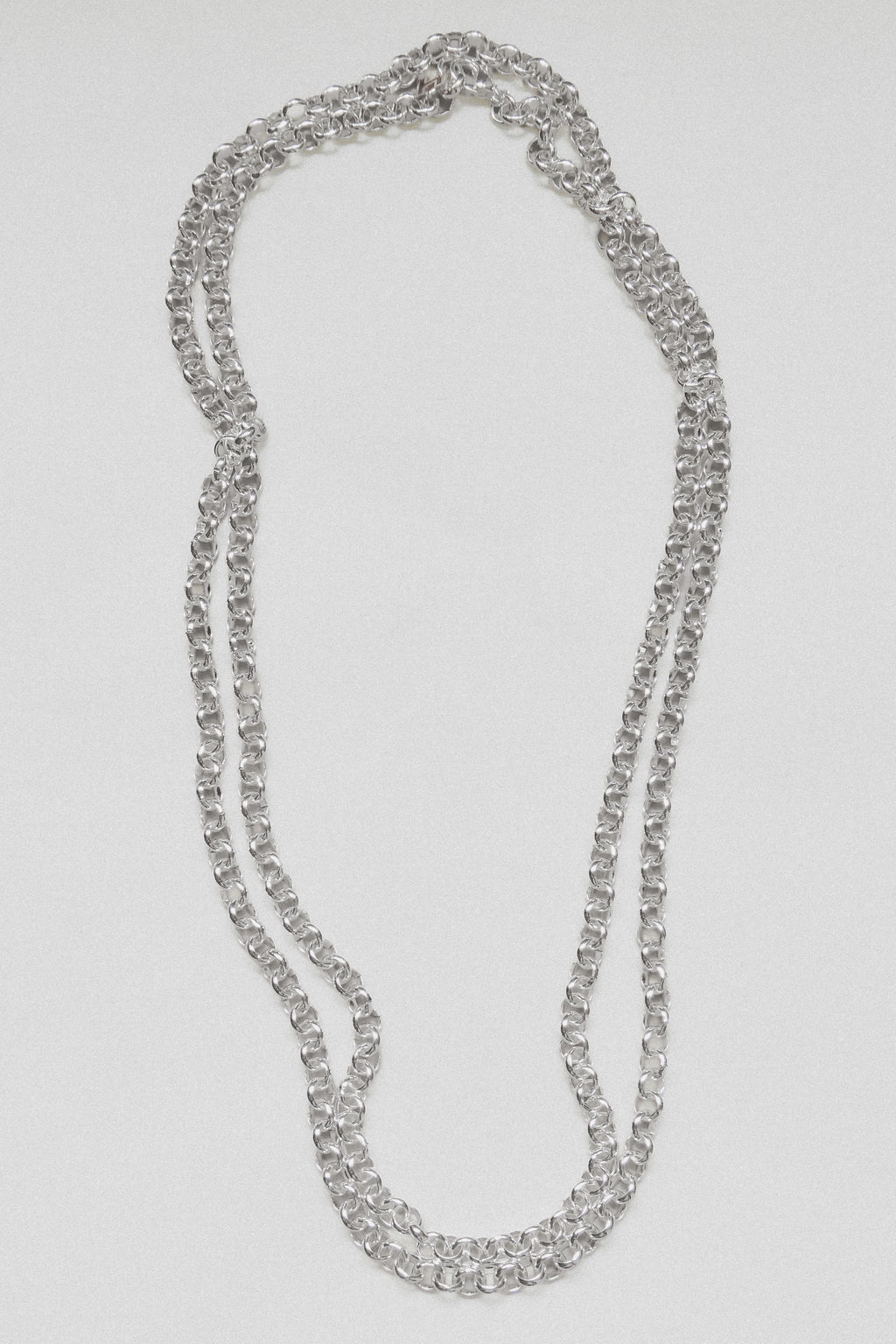 CLAUDIA SILVER // Le collier ceinture argenté