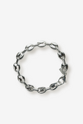 HYDRA SILVER // Le bracelet Grains argenté