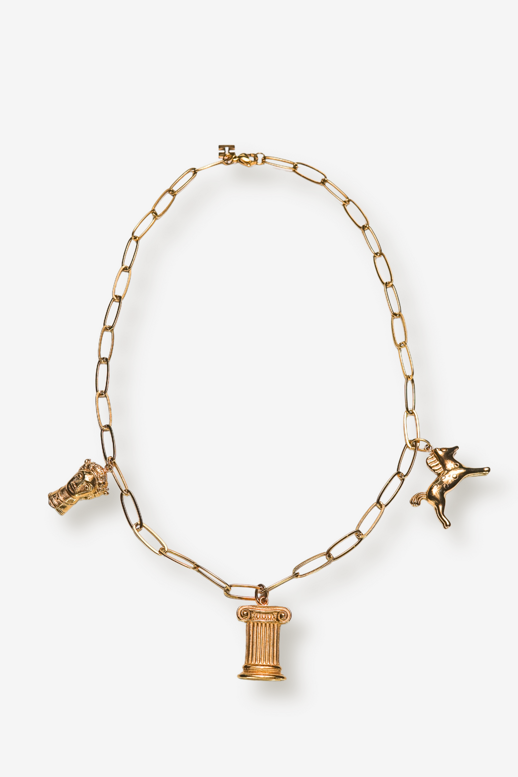 DARIUS // Le collier Grec 3 charms