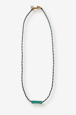 ELBE // Le Collier cordon bleu et émail