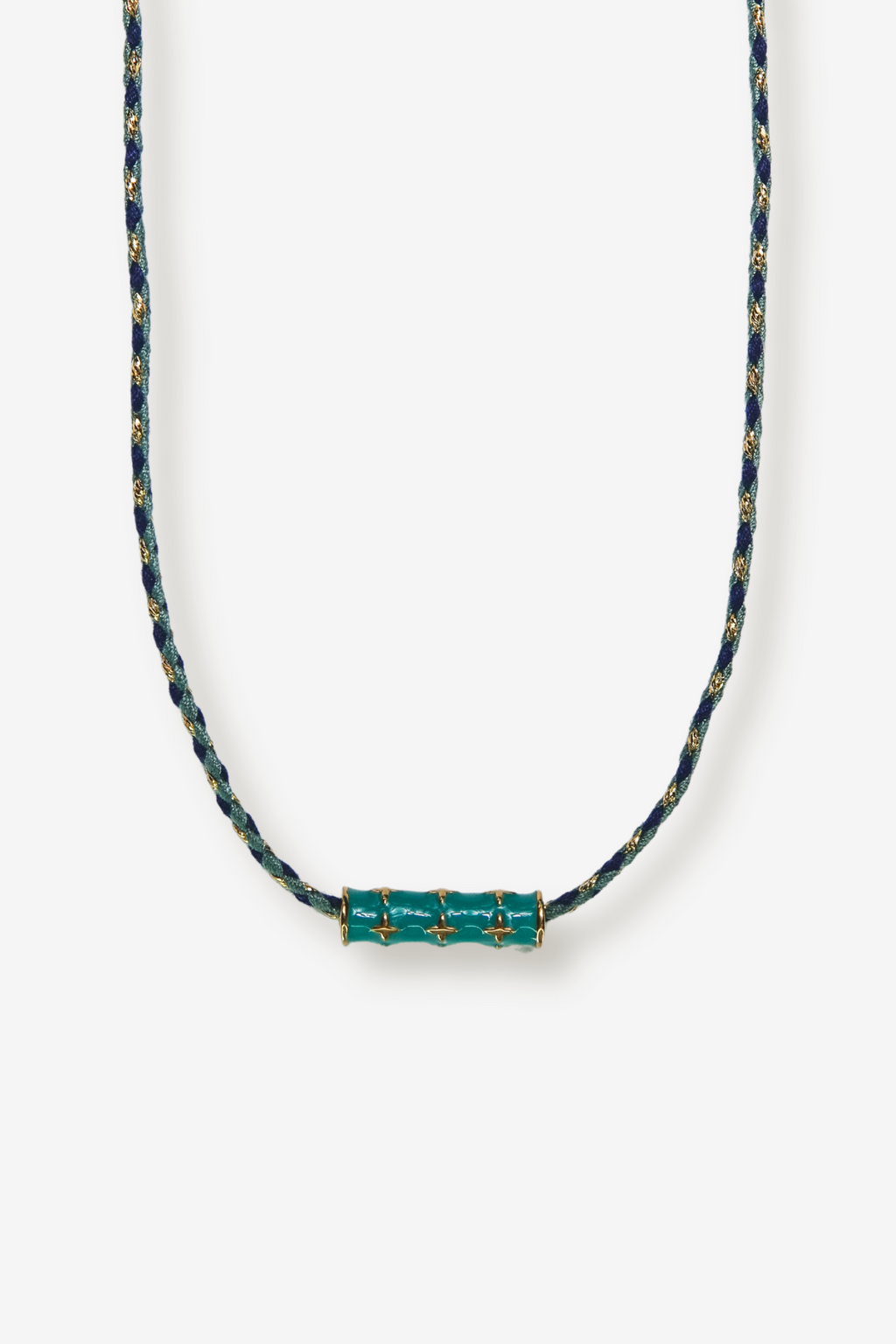 ELBE // Le Collier cordon bleu et émail