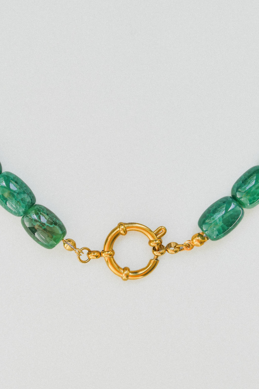 PERLA // Le collier d'agate teintée