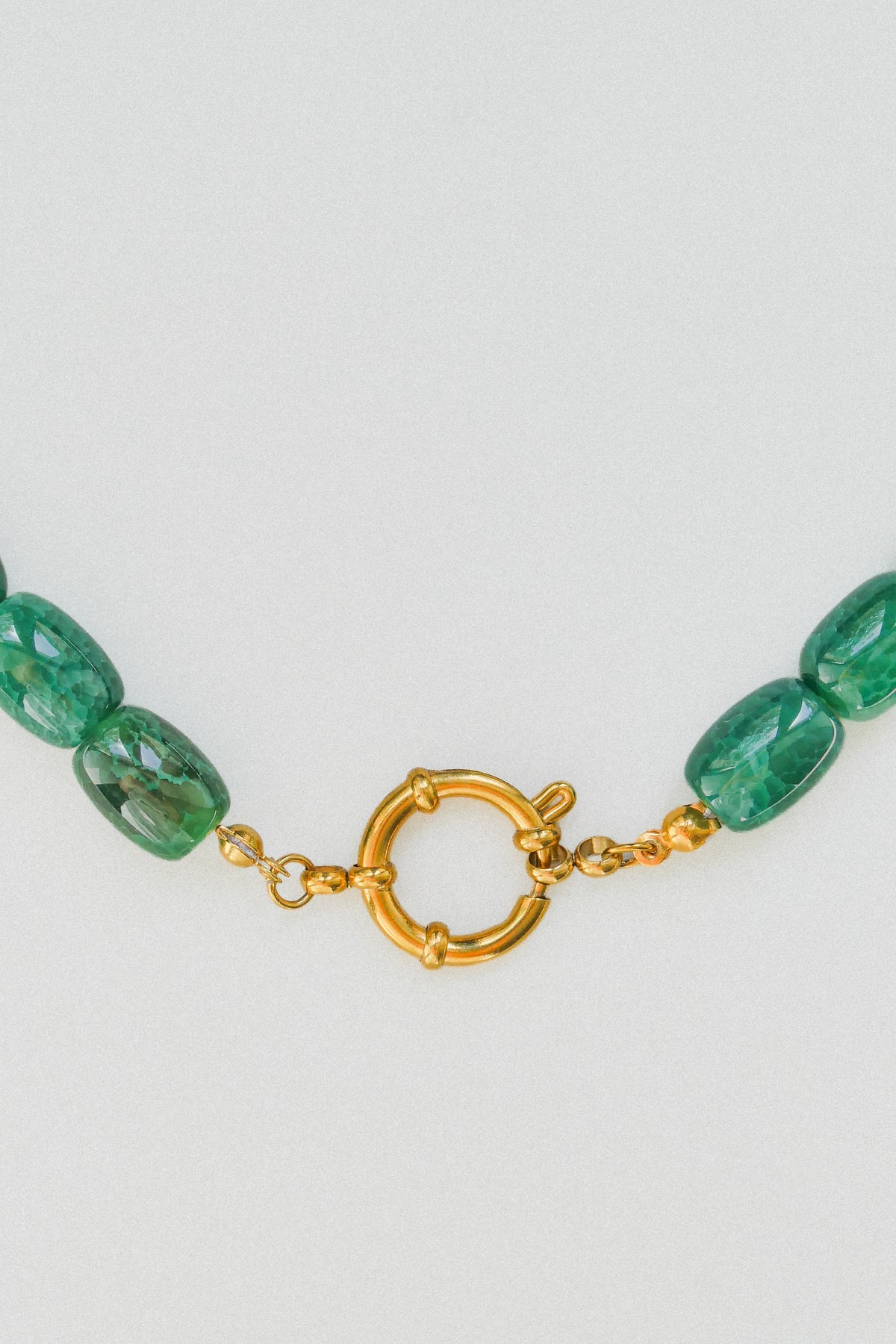PERLA // Le collier d'agate teintée