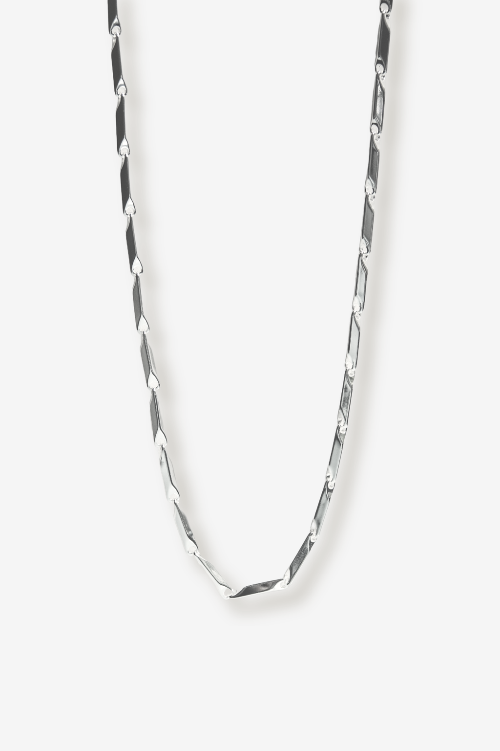 LIMA SILVER BIG // Le collier chaîne épaisse argentée