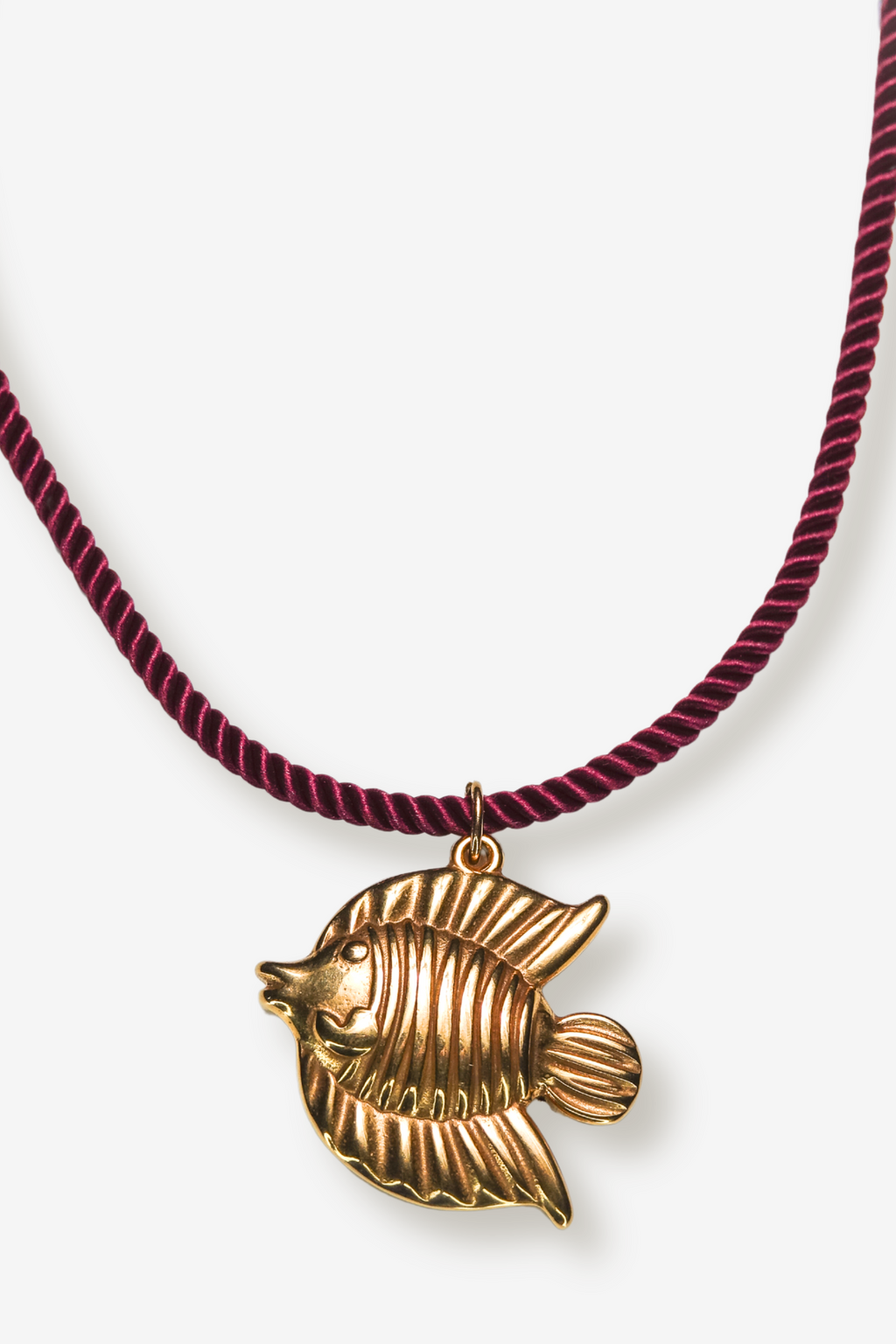 MOLLY // Le collier corde et poisson