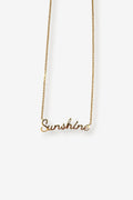SUNSHINE // Le collier