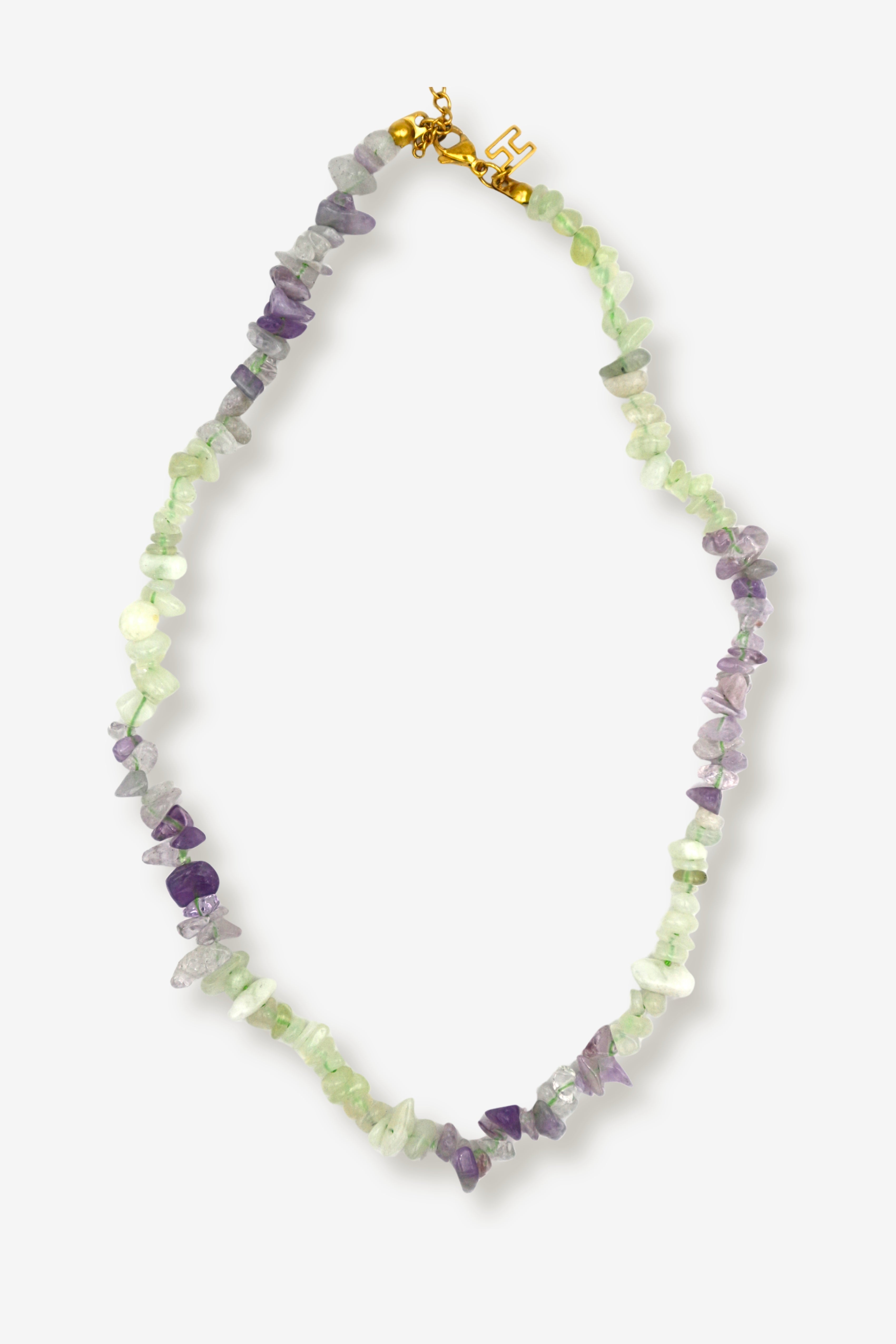AURI // Le collier de pierres irrégulières