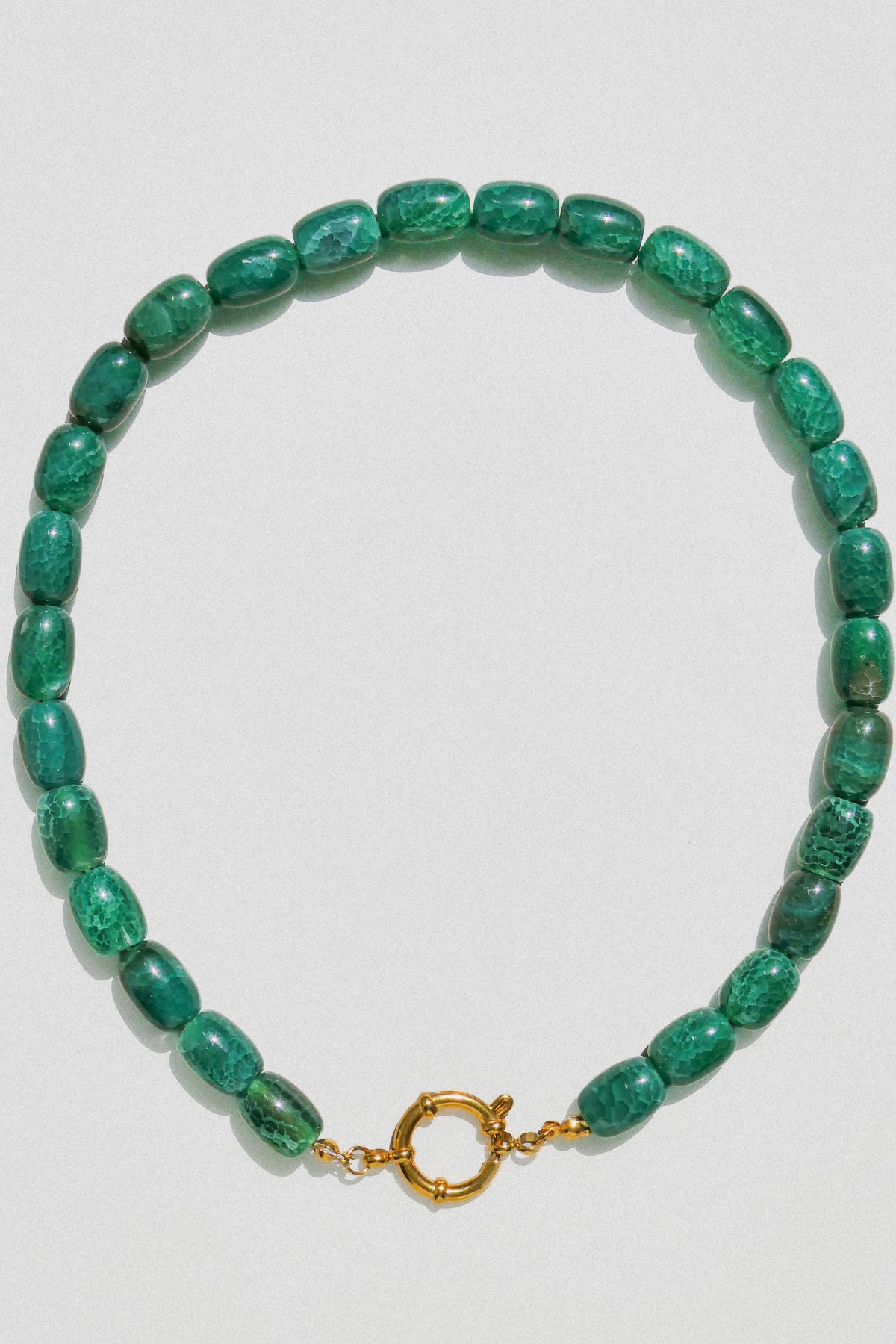 PERLA // Le collier d'agate teintée