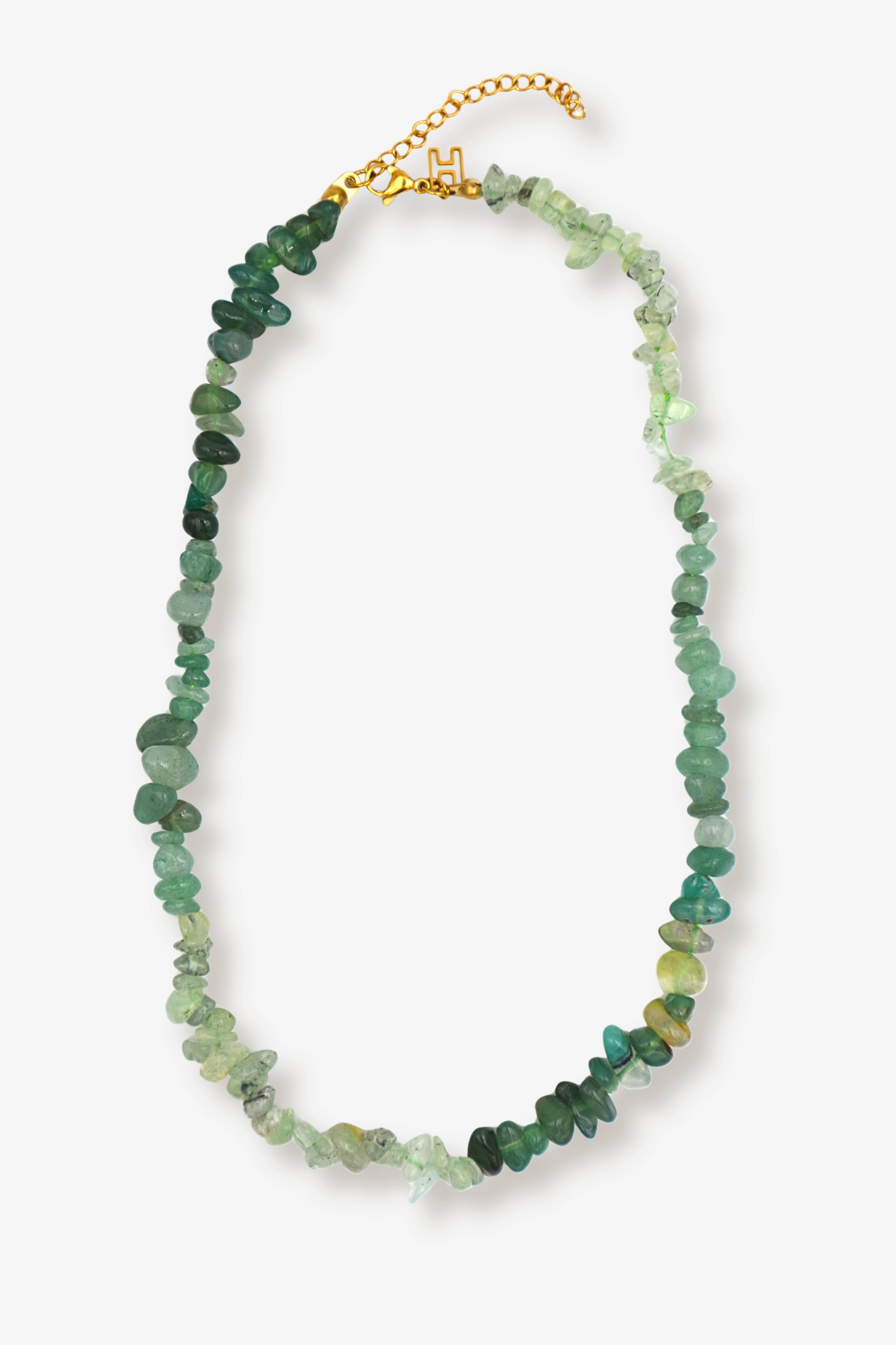 NIGEL // Le collier de pierres irrégulières