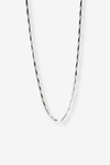 LIMA SILVER // Le collier chaîne fine argentée