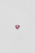 GIA PURPLE // La mini boucle coeur mauve