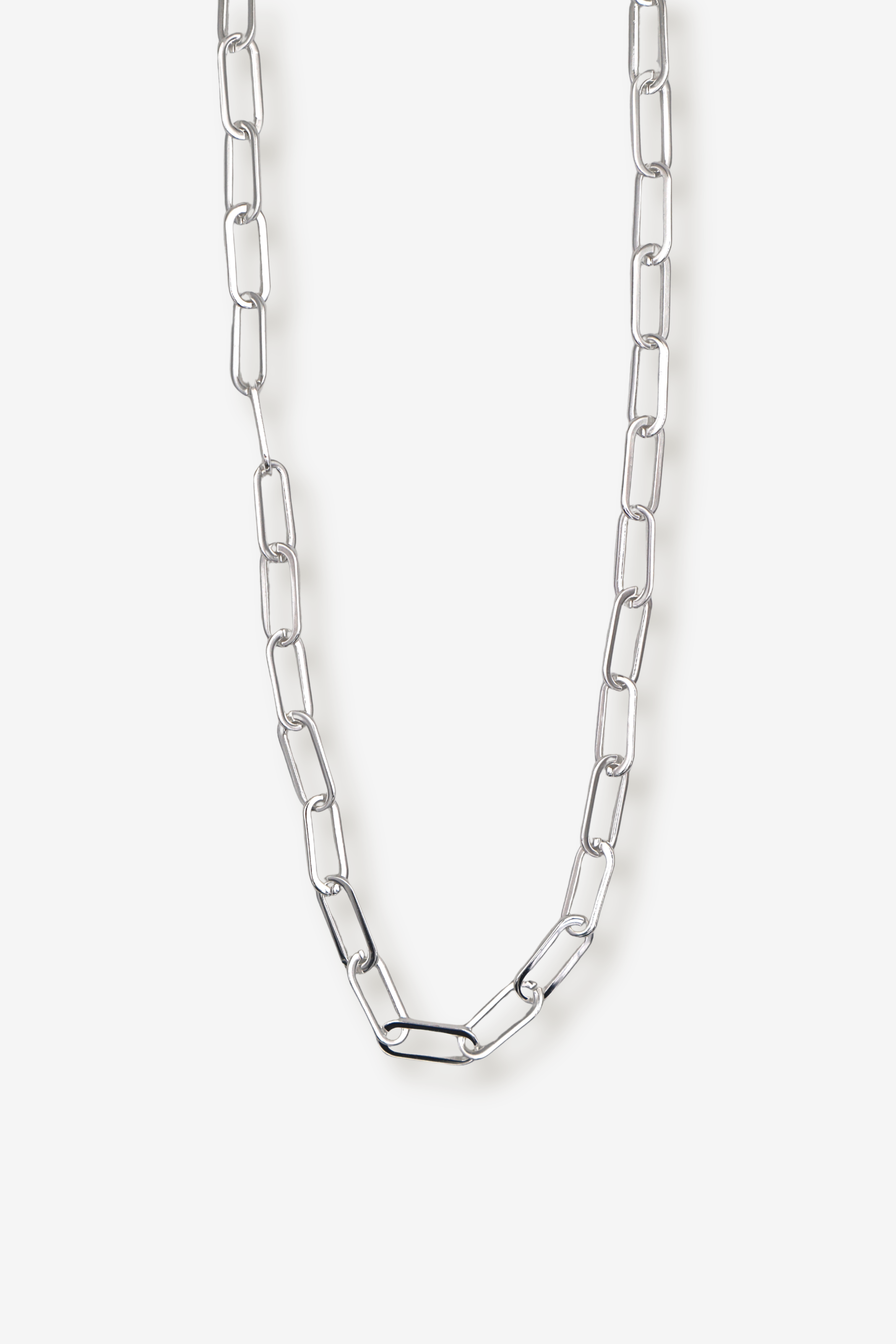 ELIOS SILVER // La chaîne rectangulaire argentée