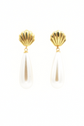 PENELOPE // Les boucles perle et coquillage