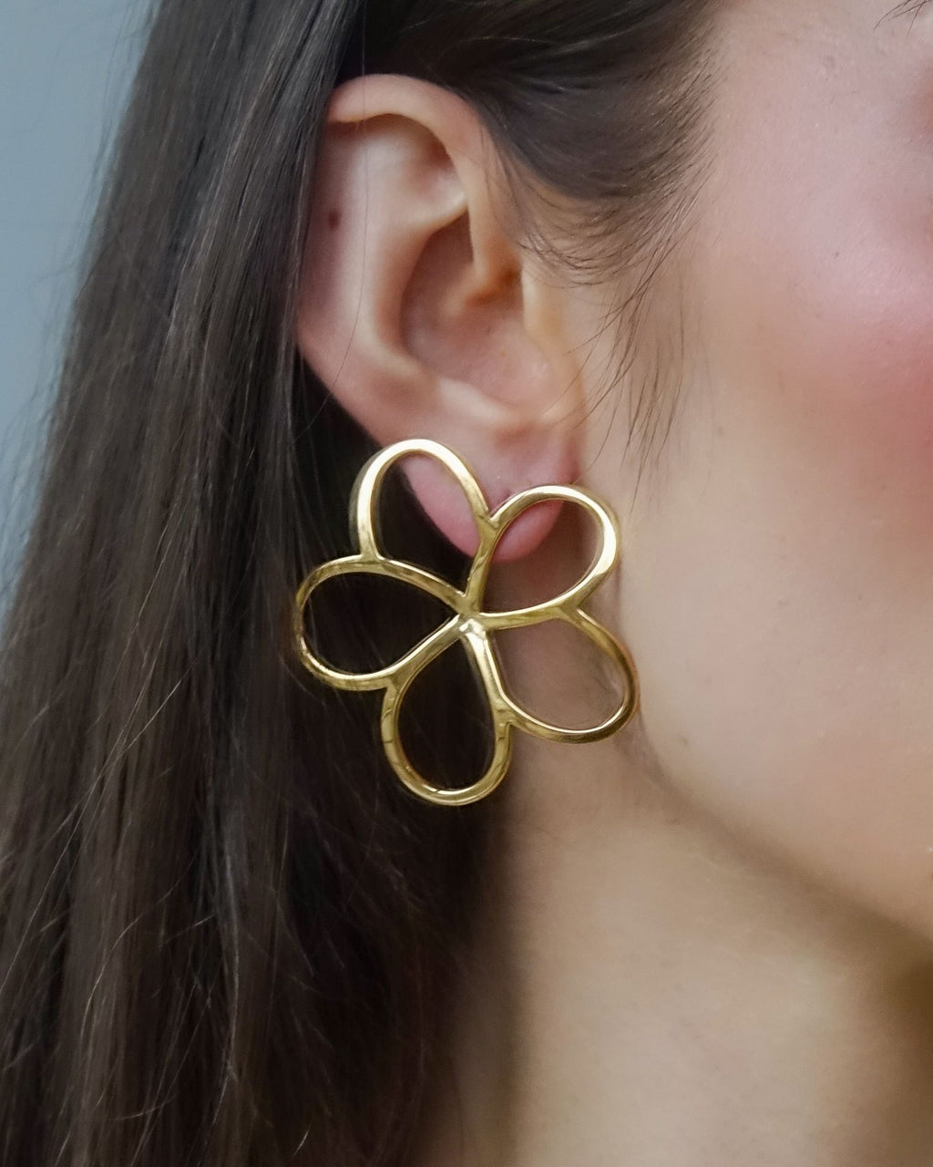 MAXIMA // Les boucles fleurs maxi