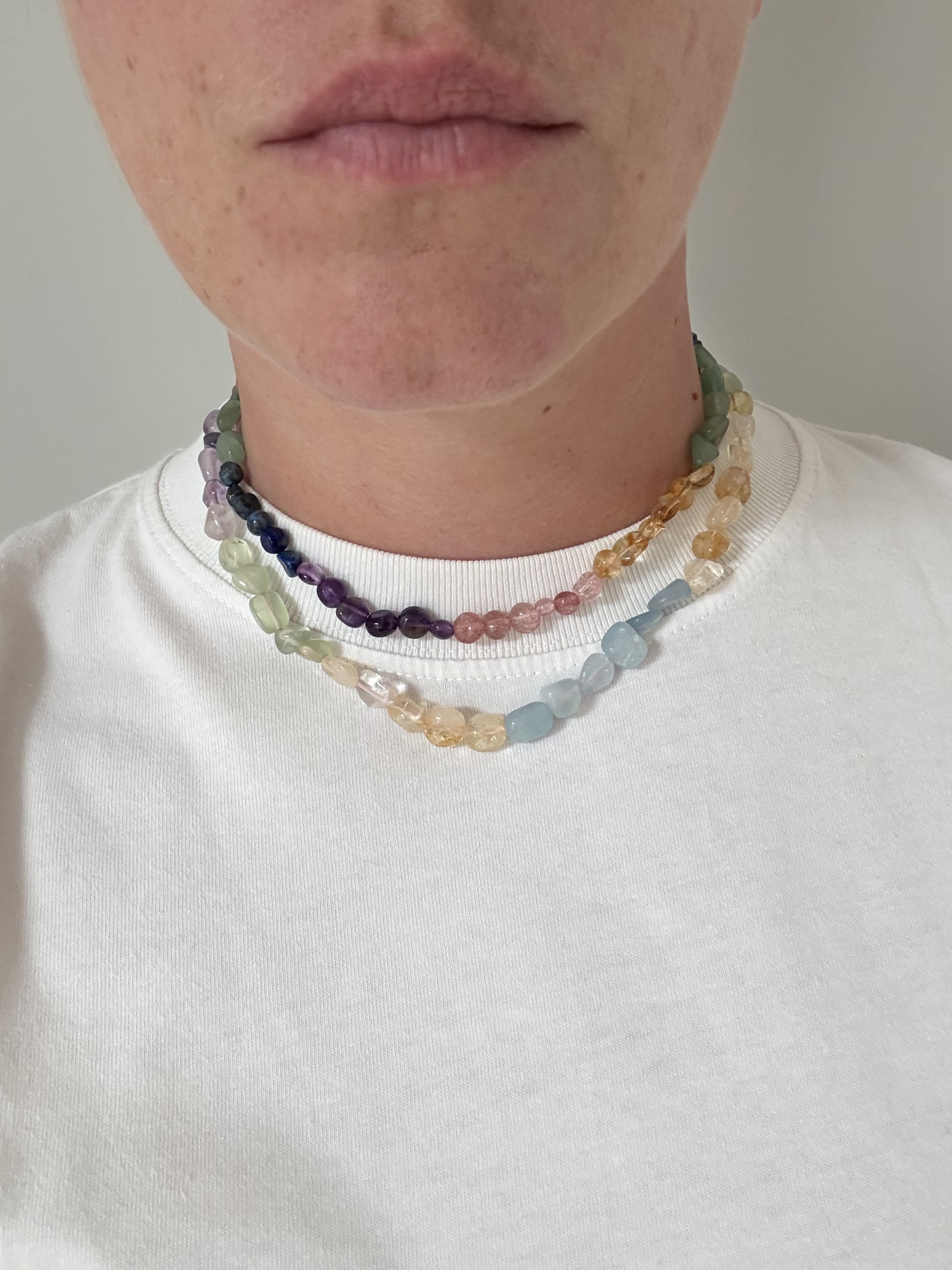 GRANITA // Le collier de perles couleur vive