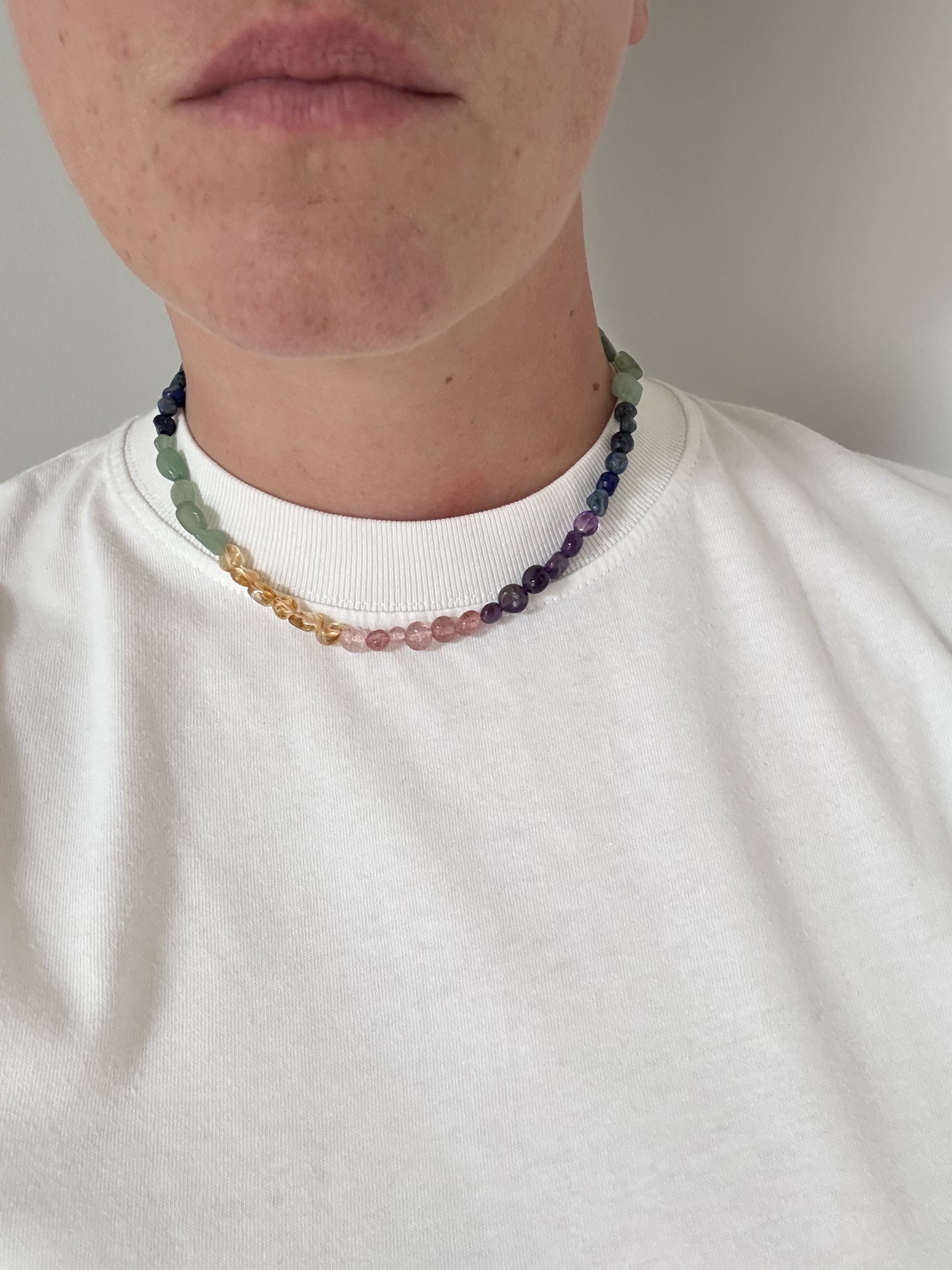GRANITA // Le collier de perles couleur vive