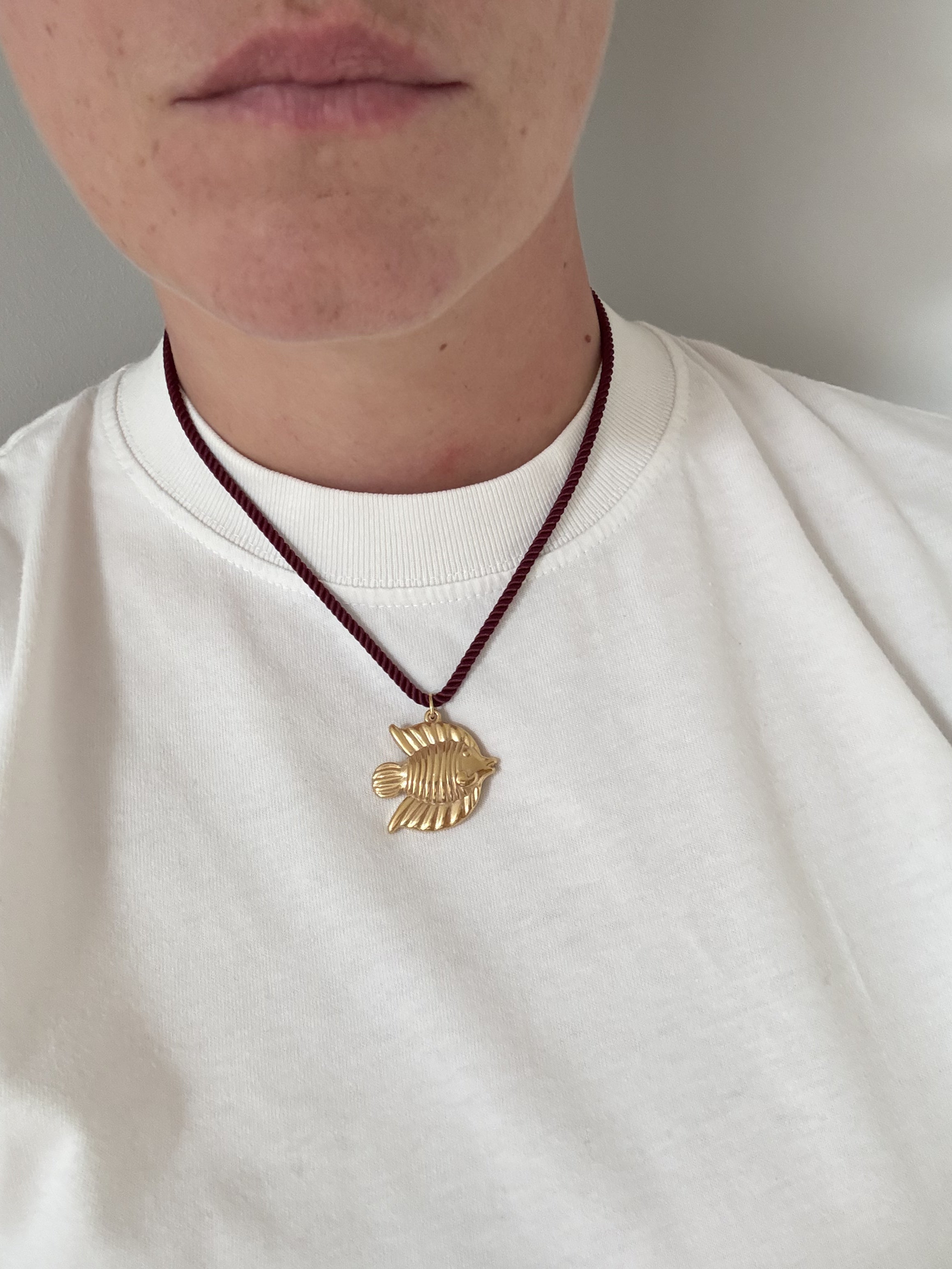 MOLLY // Le collier corde et poisson