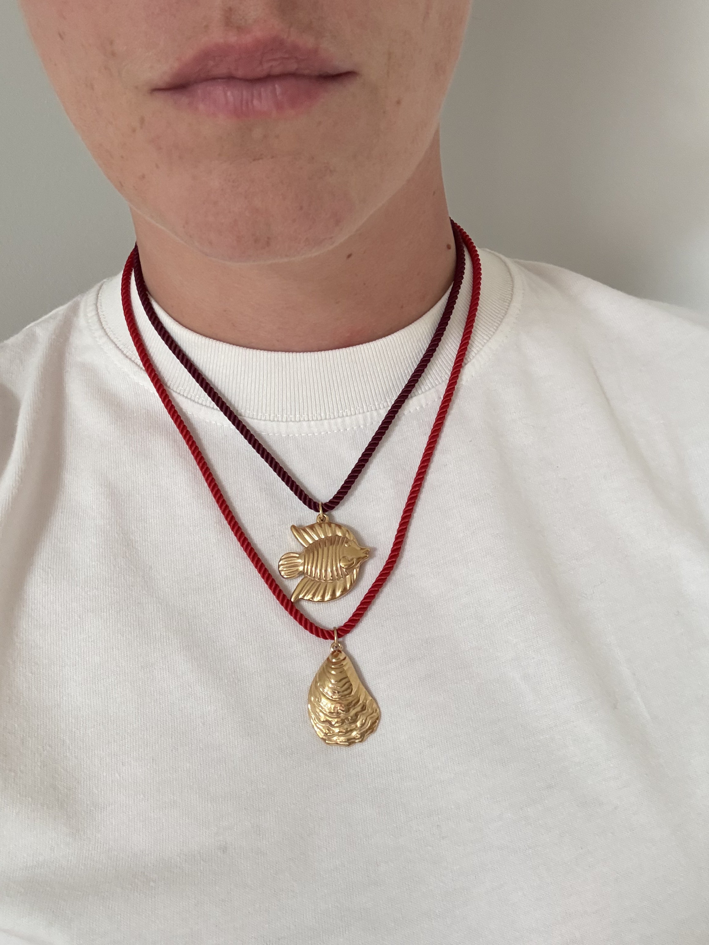 MOLLY // Le collier corde et poisson