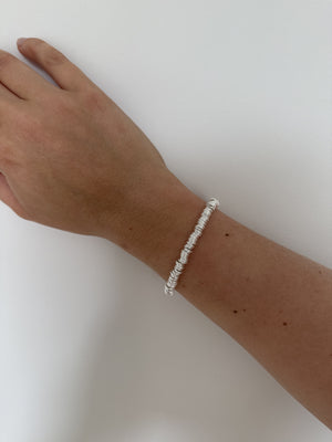 KEA // Le bracelet Pampilles argentées