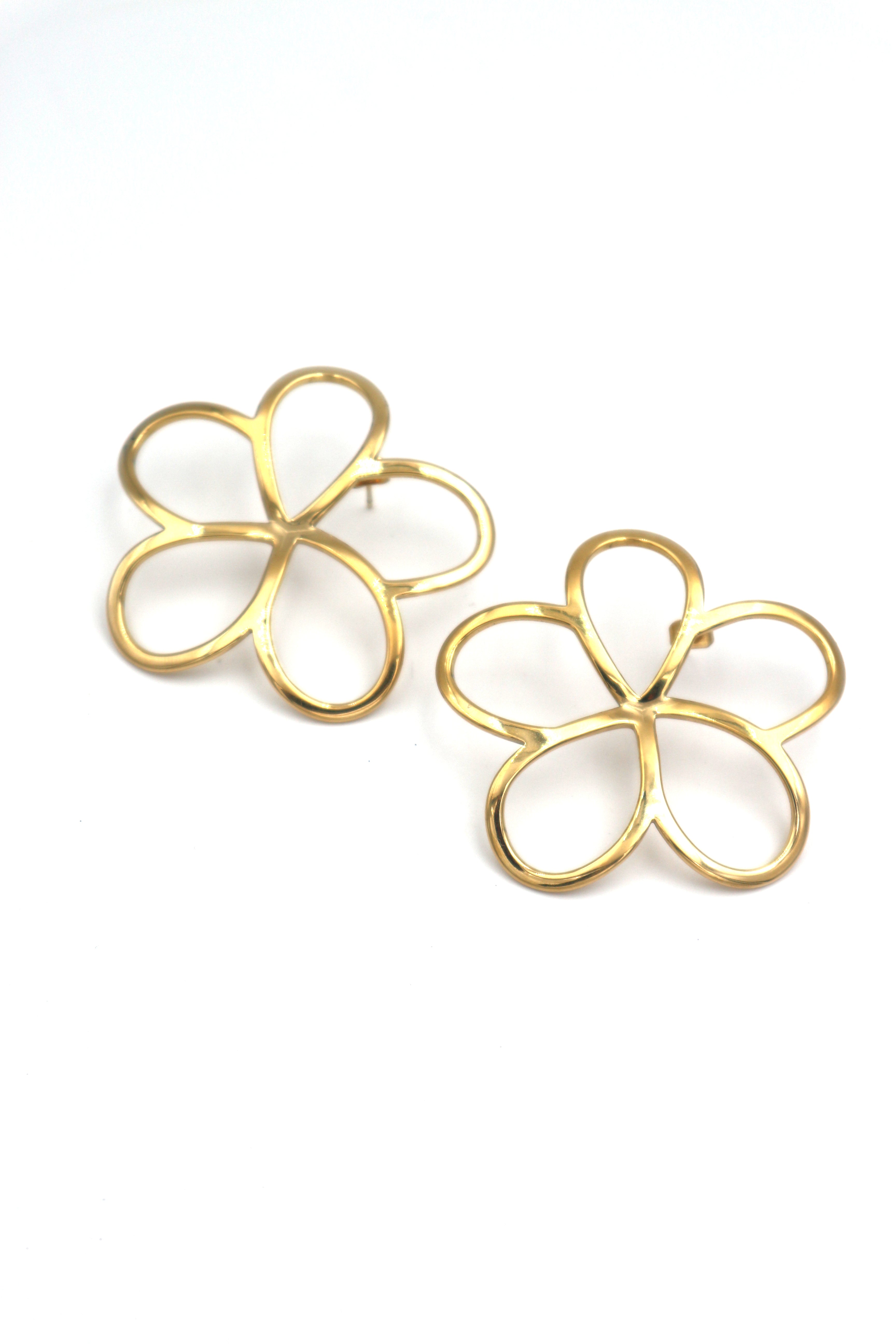 MAXIMA // Les boucles fleurs maxi