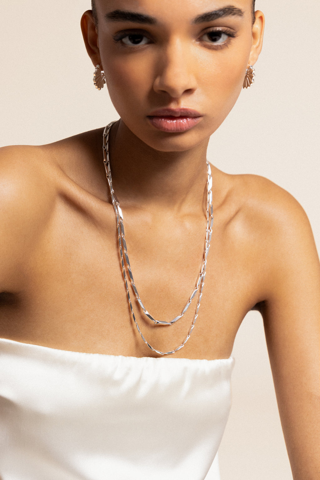LIMA SILVER // Le collier chaîne fine argentée