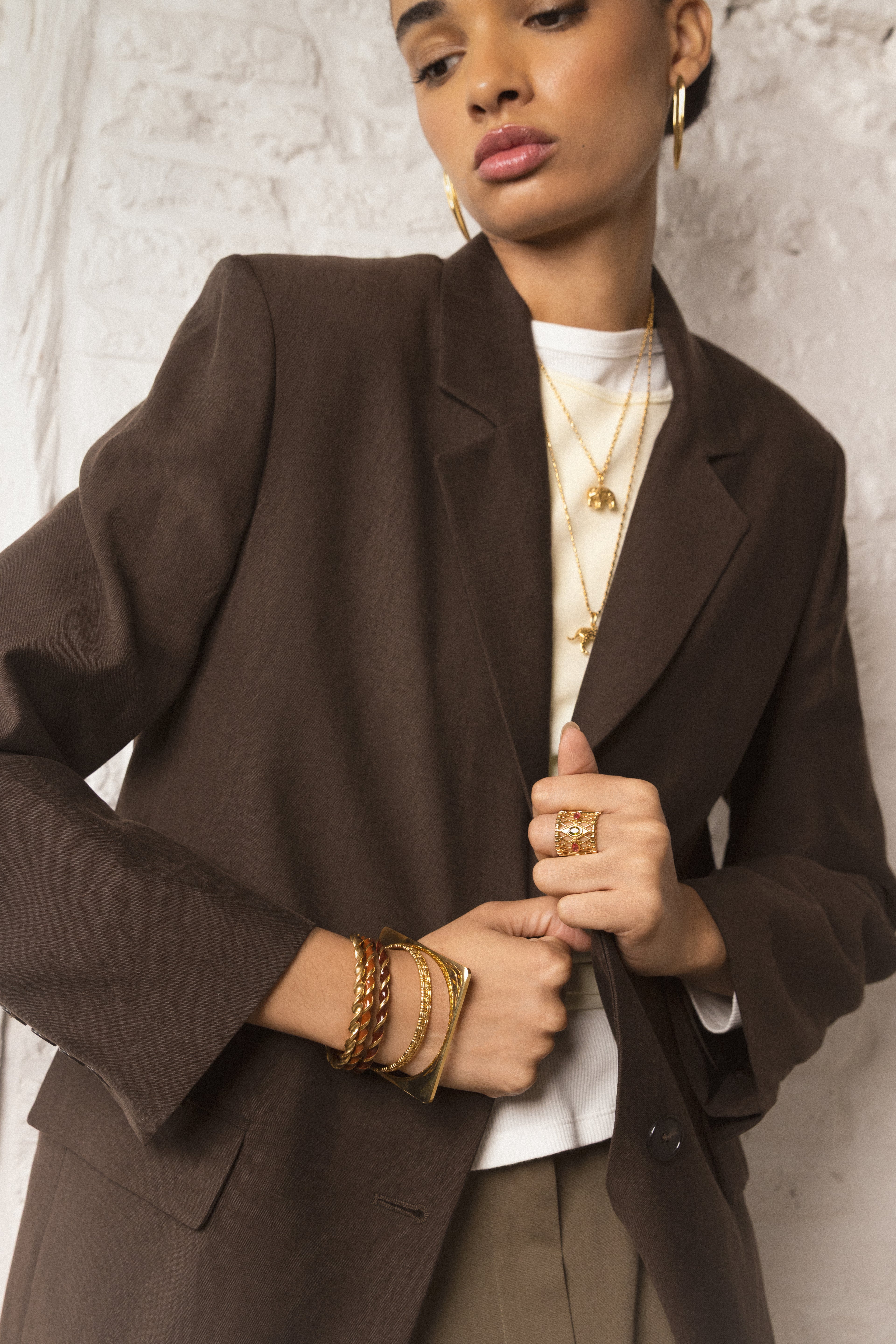 FOLIA // Les boucles feuilles à enfiler