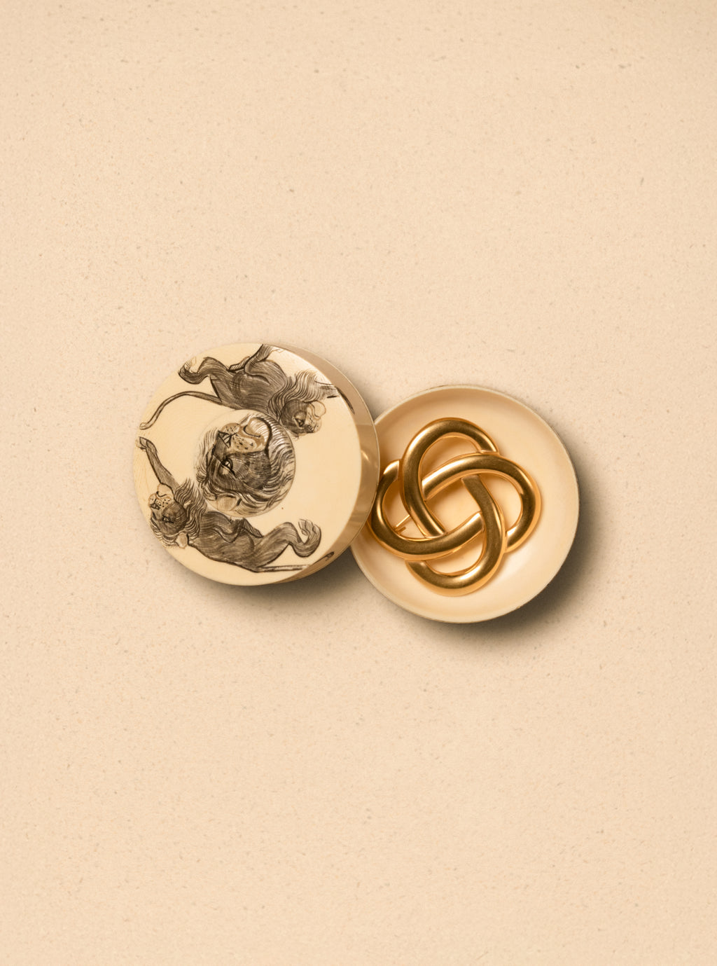 ROSIE // La broche Rosace