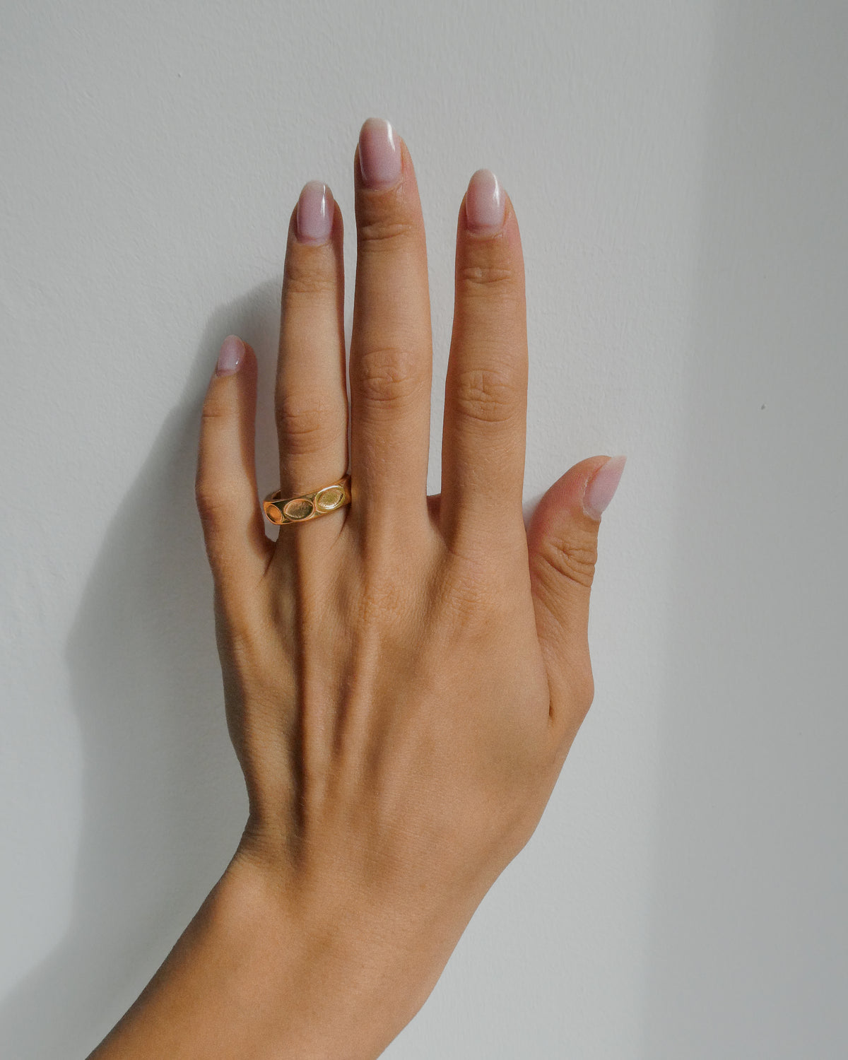 ELLA // La bague martelée