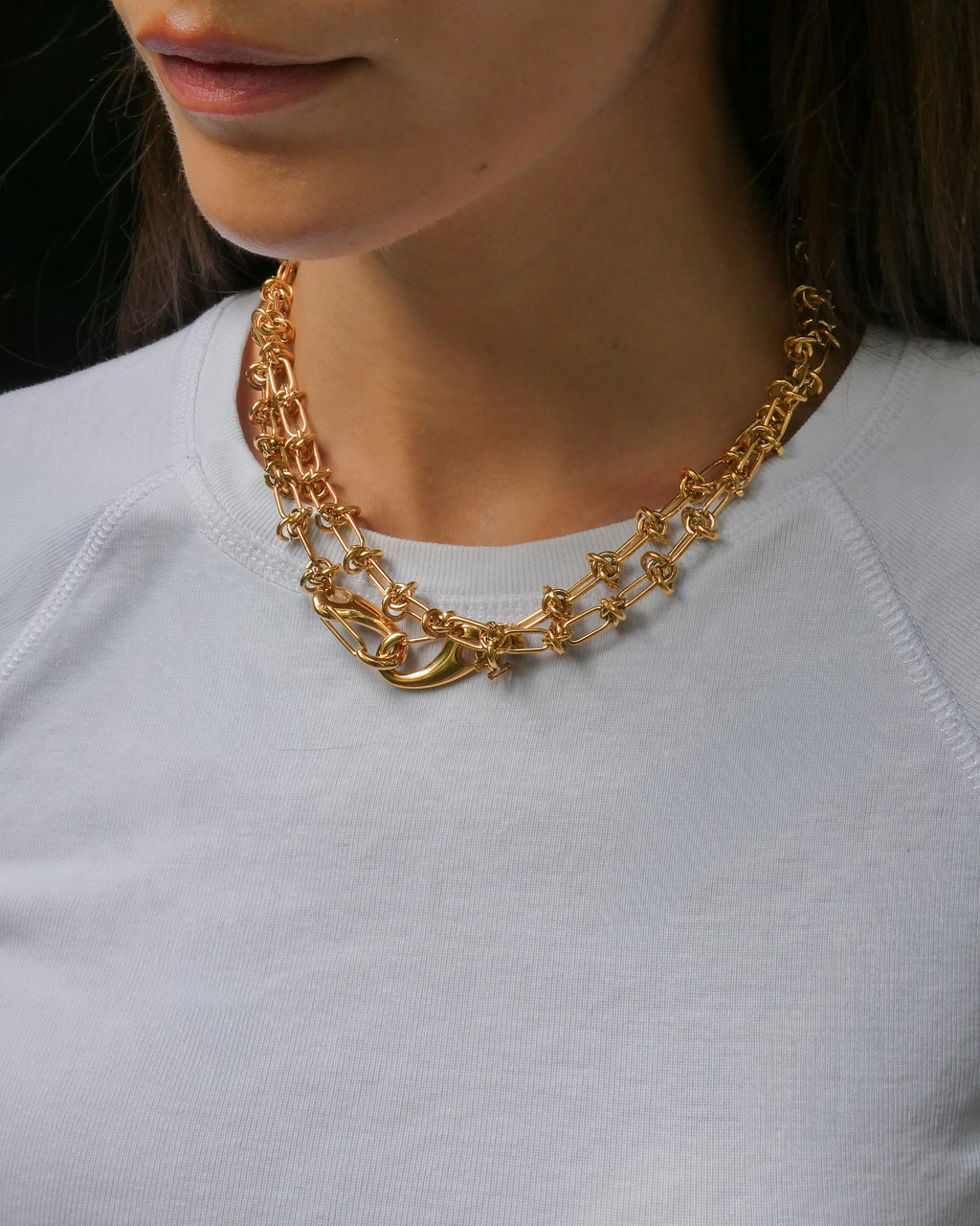 ERIN // Le collier maille nouée