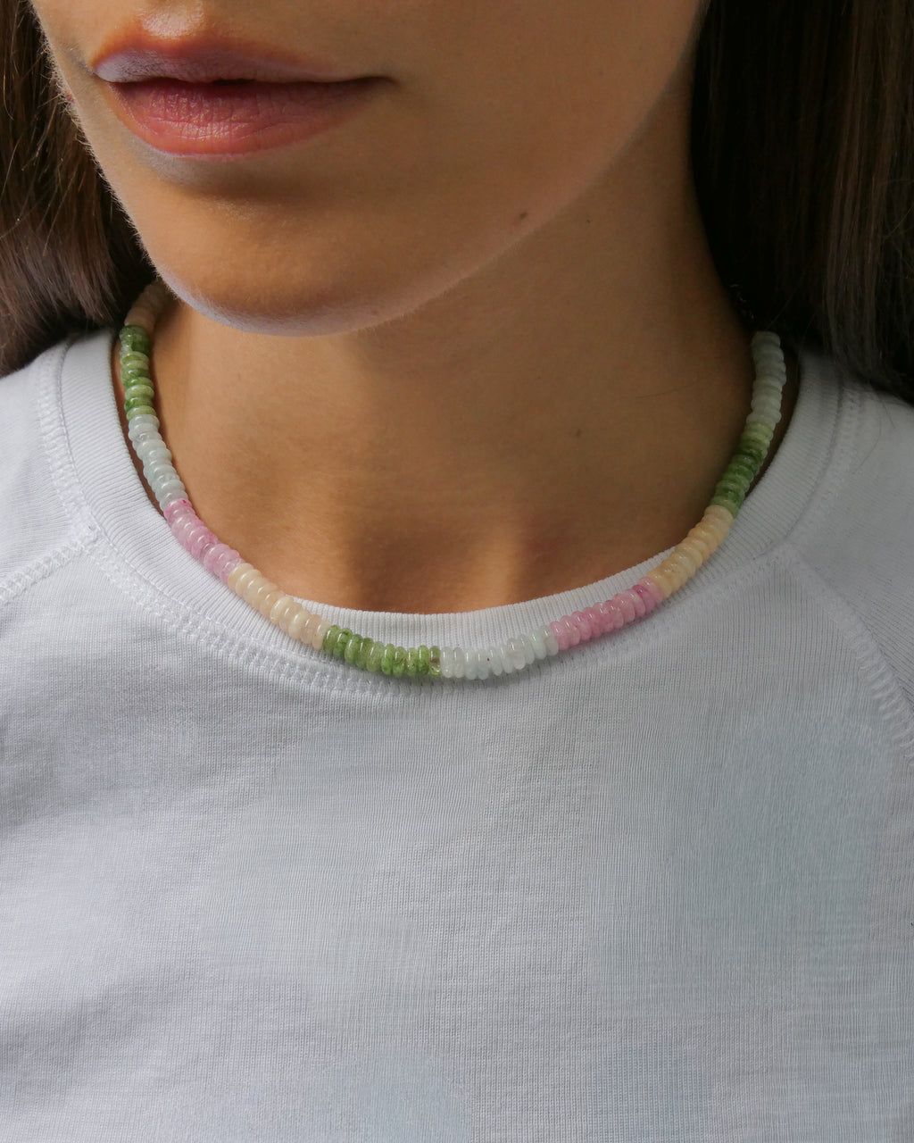 KIKA NUDE // Le collier de pierres