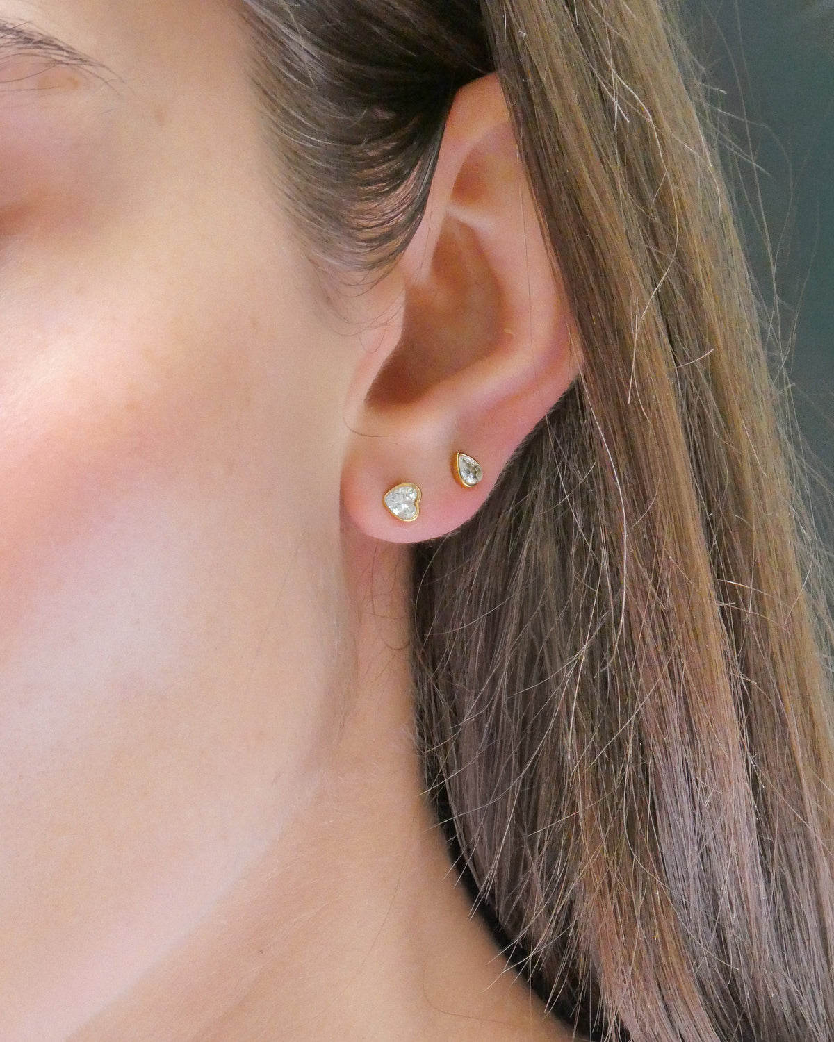 CELIA WHITE // La mini boucle goutte