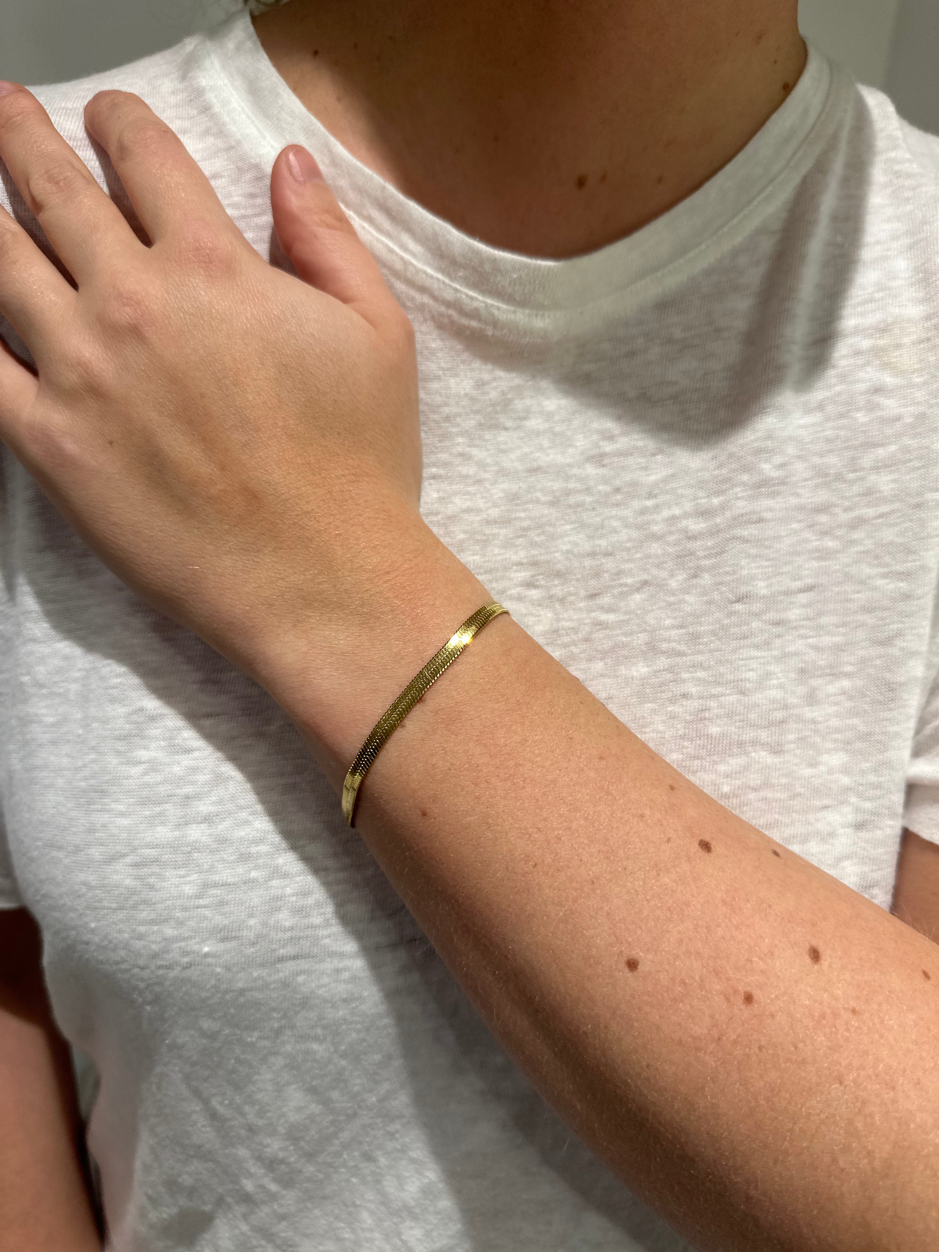 ELZA // Le bracelet plat