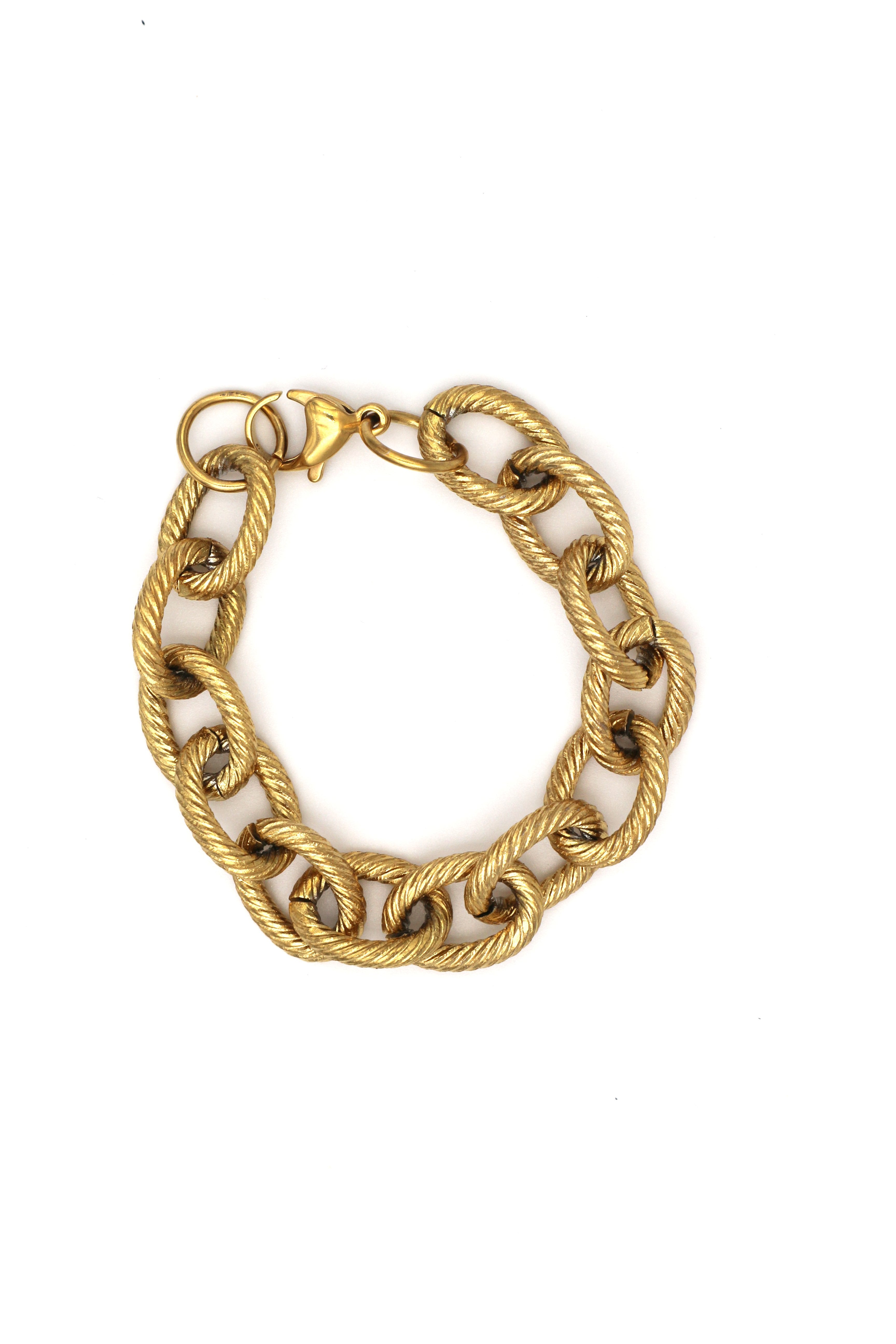 OROS // Le Bracelet Chaîne torsadée