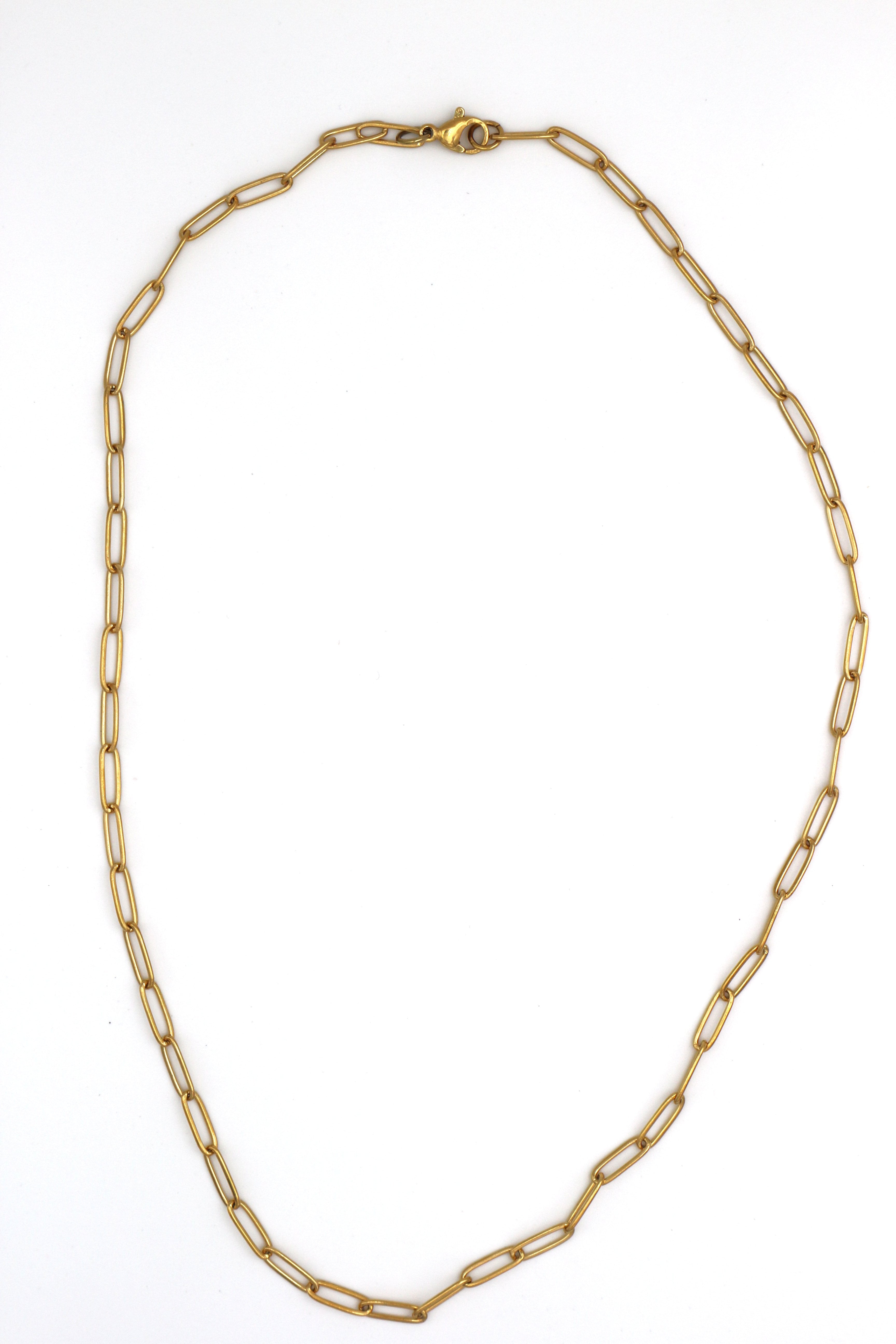 BIBOS // The Short Thin Chain Necklace