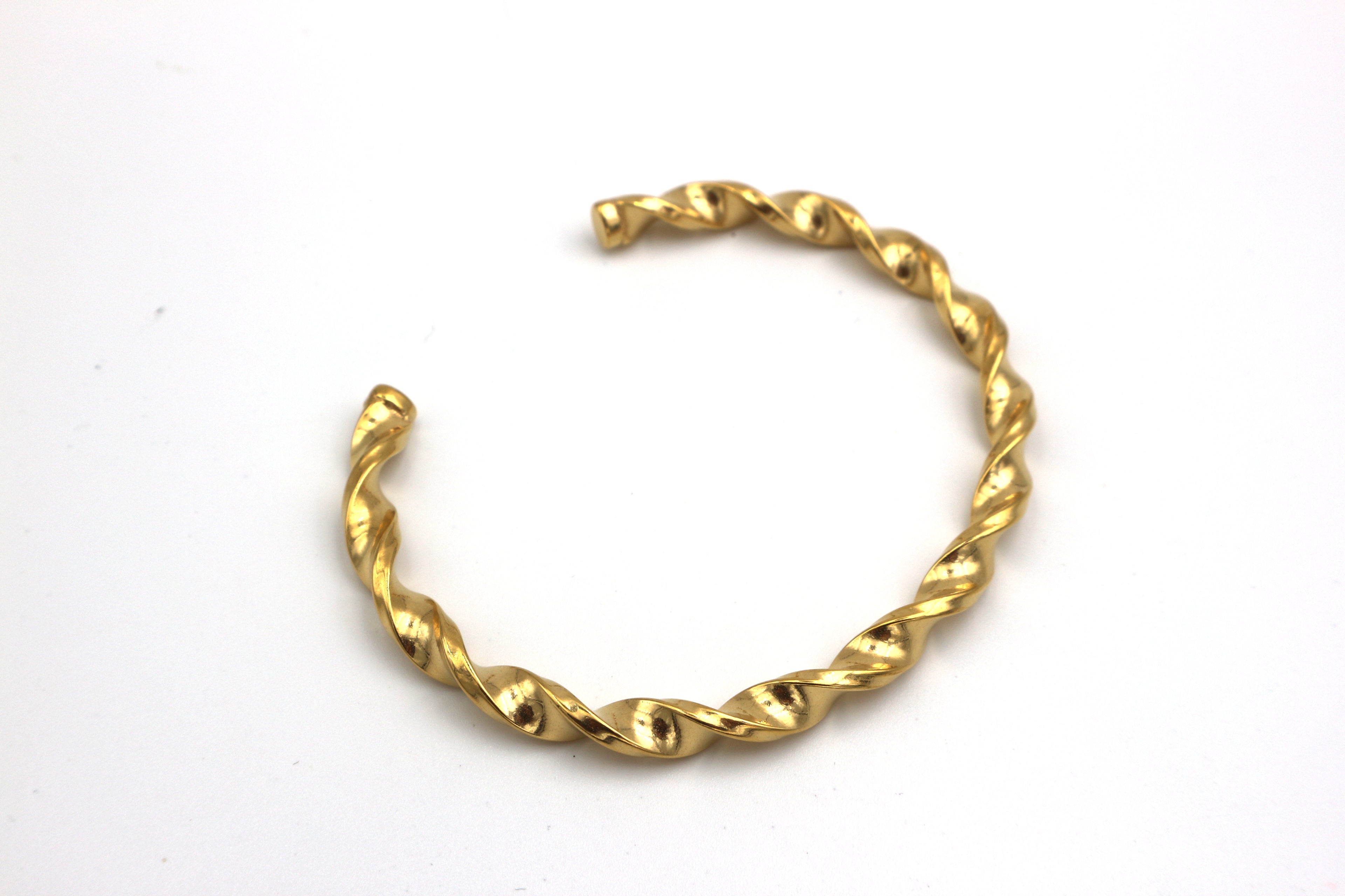 TERRY // Twisted bangle