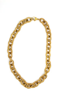 OROS // Le collier chaîne ronde