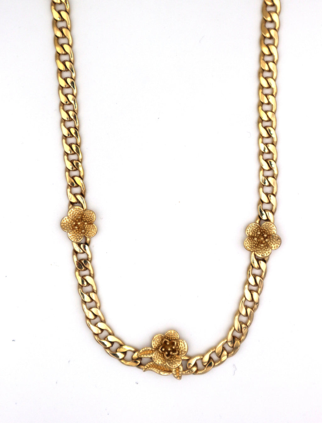 MARLA // collar pulsera flor