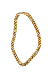 GIA // hammered chain necklace