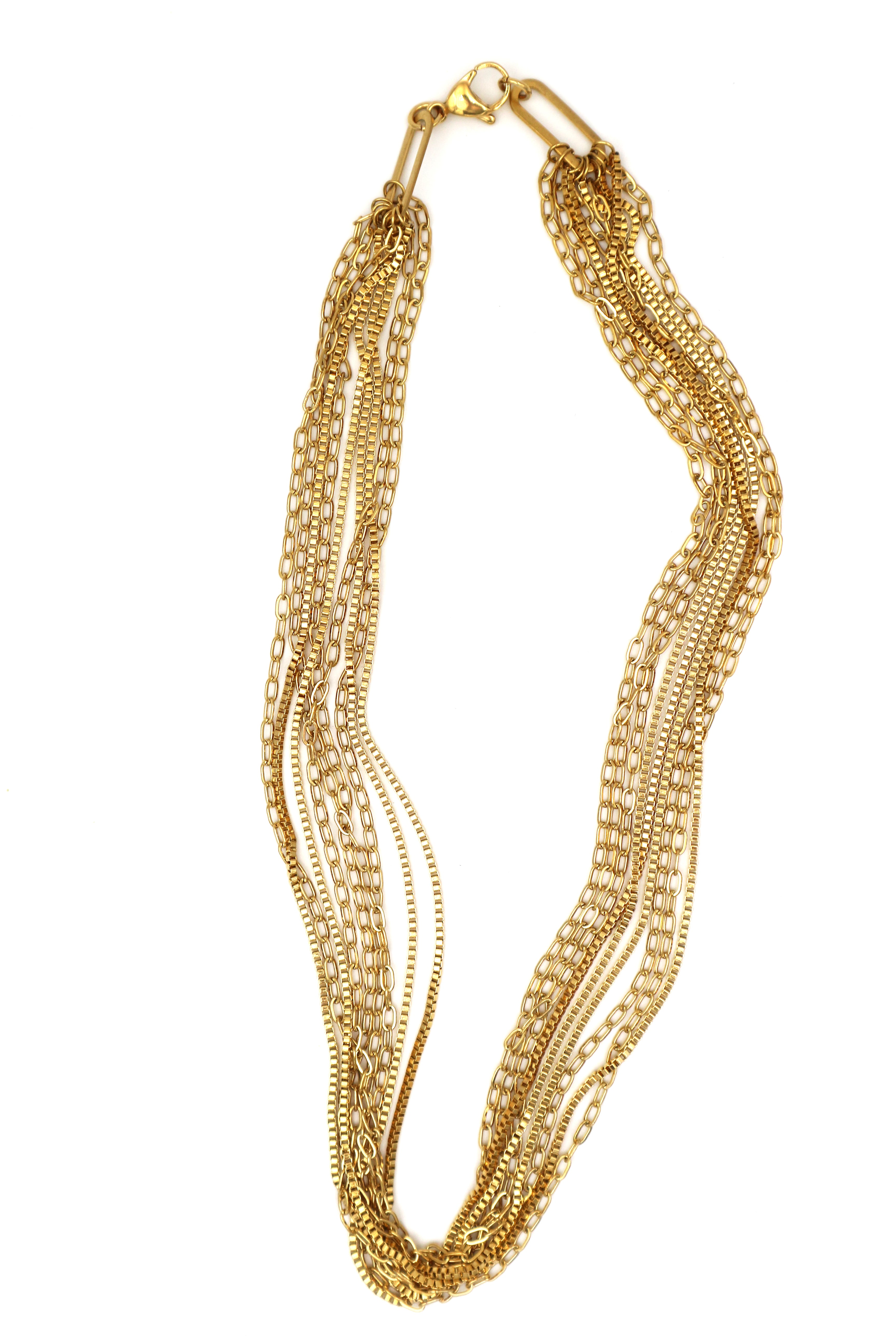 KIMY // Le collier multichaînes