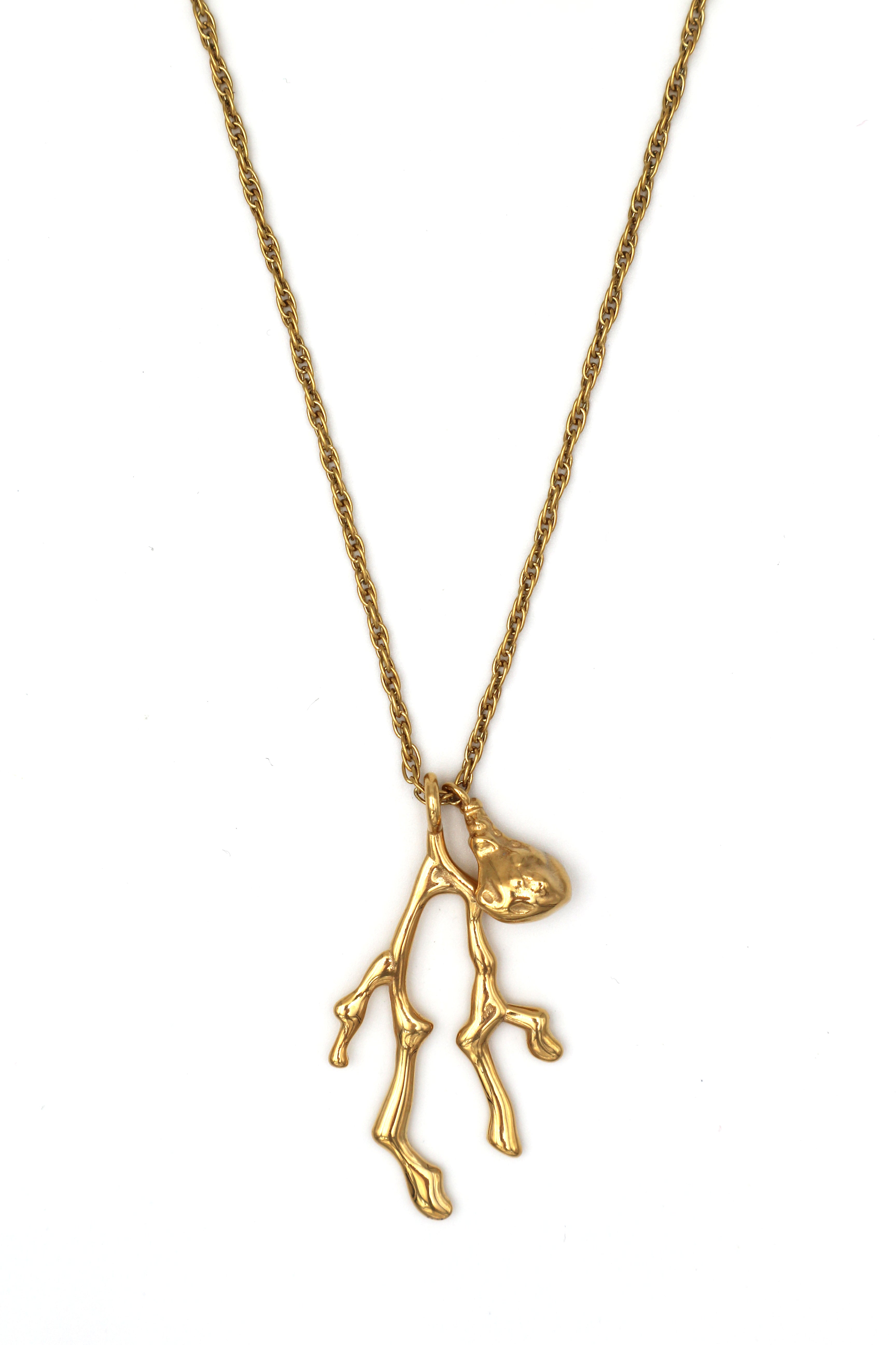 KORA // Collar de perlas y corales