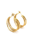 SIENNA // Pendientes triple aro