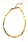 ELZA PLUS // The wide flat necklace
