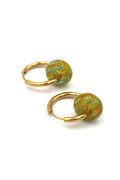 BILLIE YELLOW // Pendientes con perlas amarillas