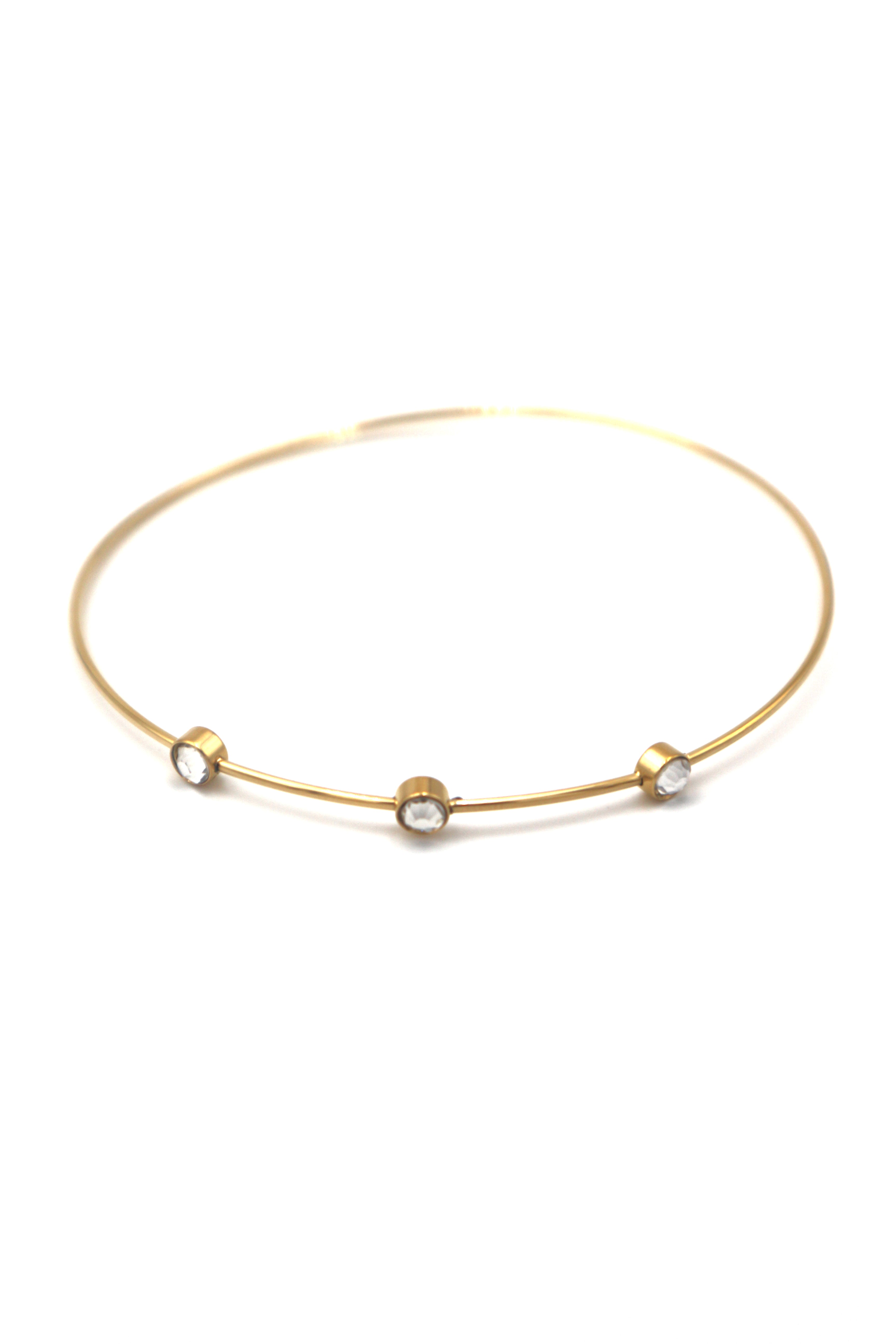 VIVI STAR // Ultra-thin encrusted bangle