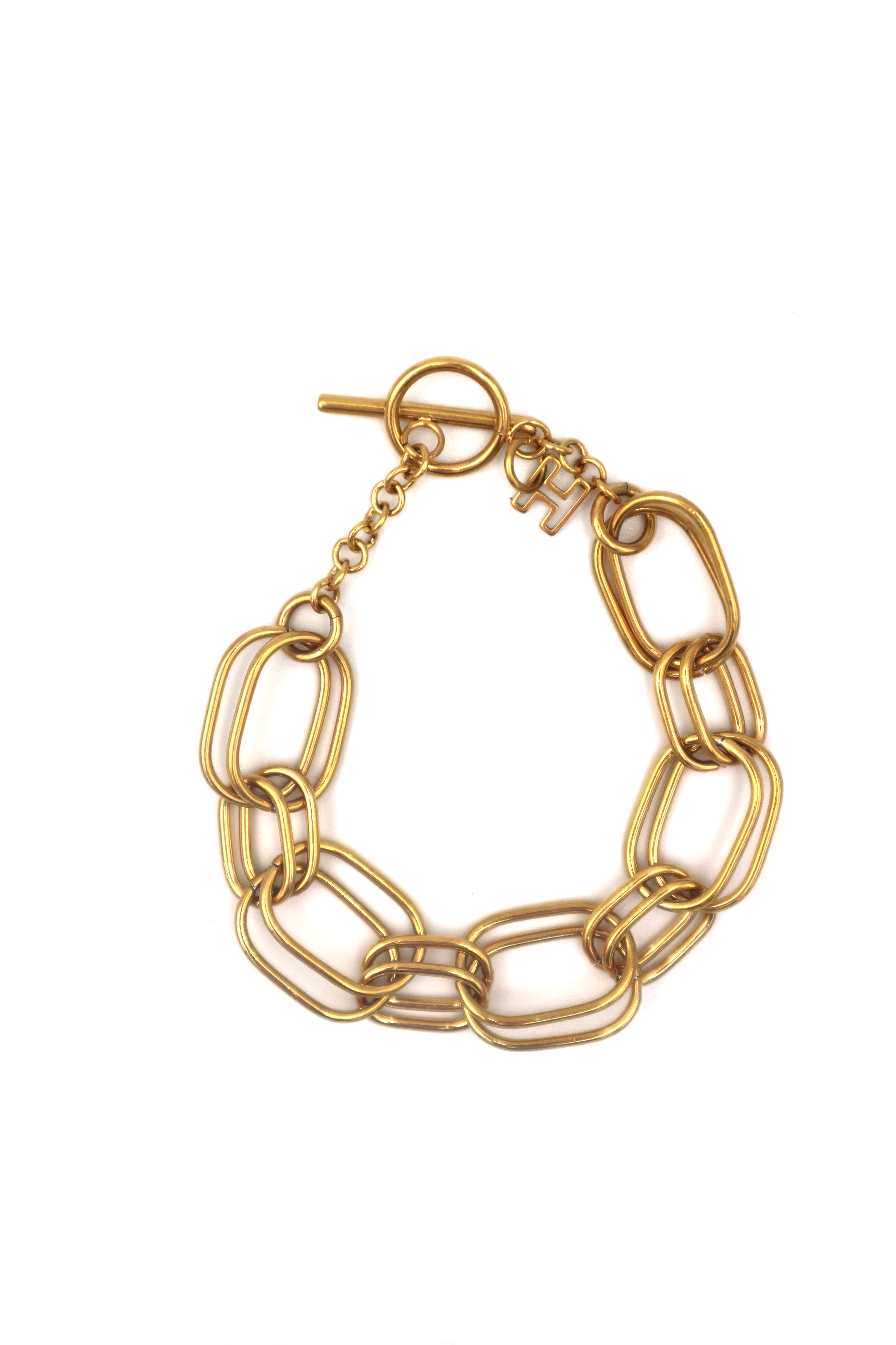 MAYO // La pulsera de doble eslabón